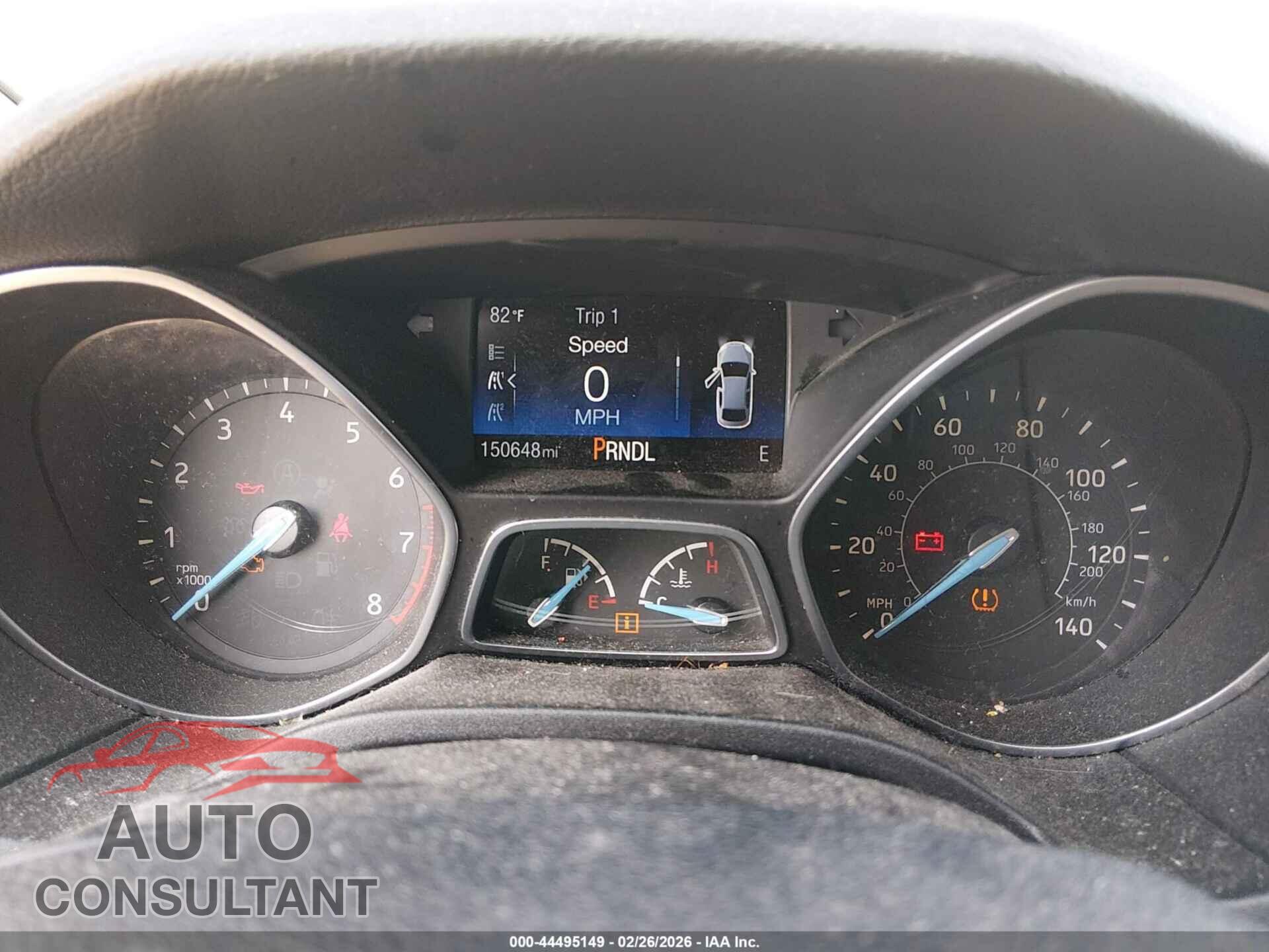 FORD FOCUS 2017 - 1FADP3K23HL248174