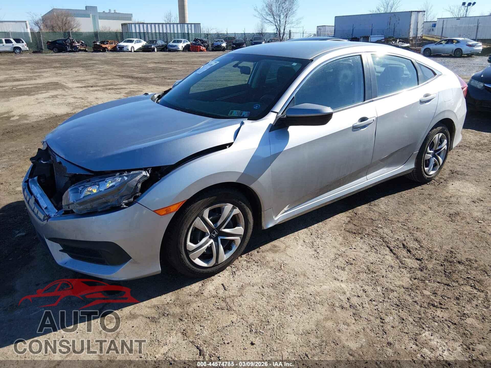 HONDA CIVIC 2017 - 19XFC2F55HE218843