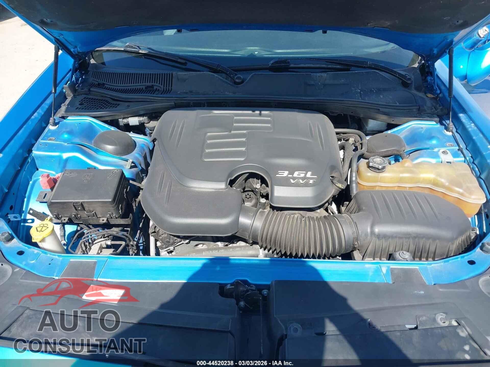 DODGE CHALLENGER 2019 - 2C3CDZAG8KH552009