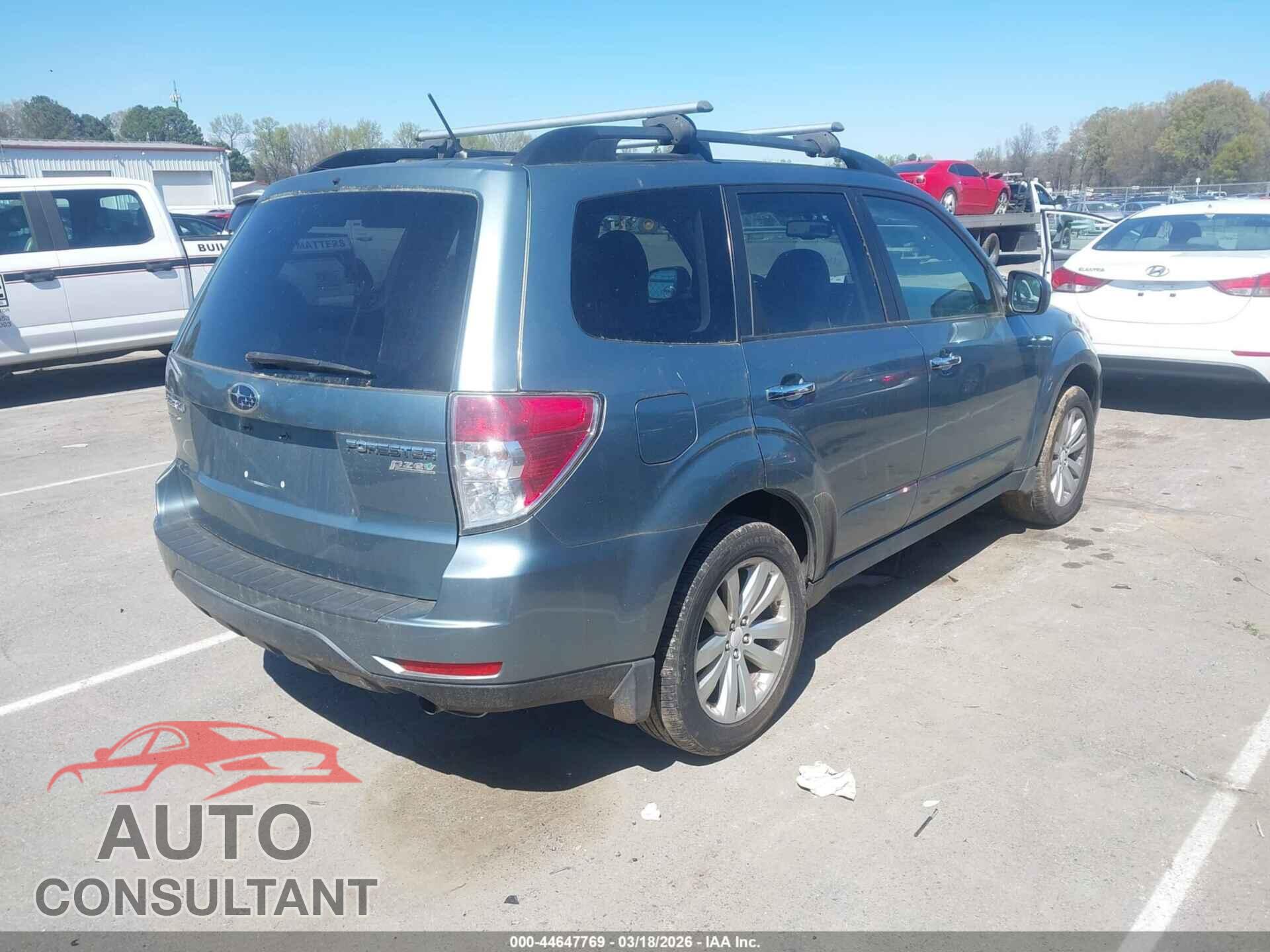 SUBARU FORESTER 2011 - JF2SHADC1BH754834