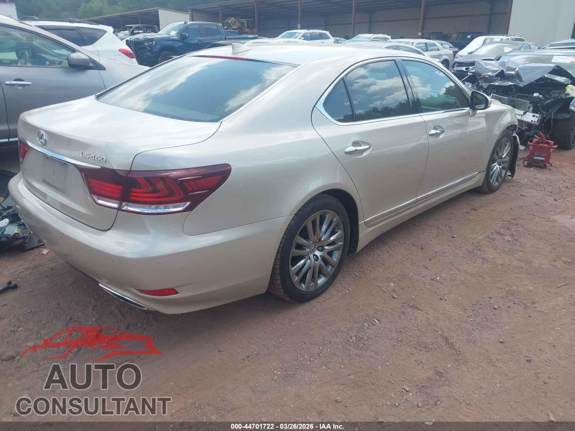 LEXUS LS 460 2016 - JTHBL5EF7G5139984