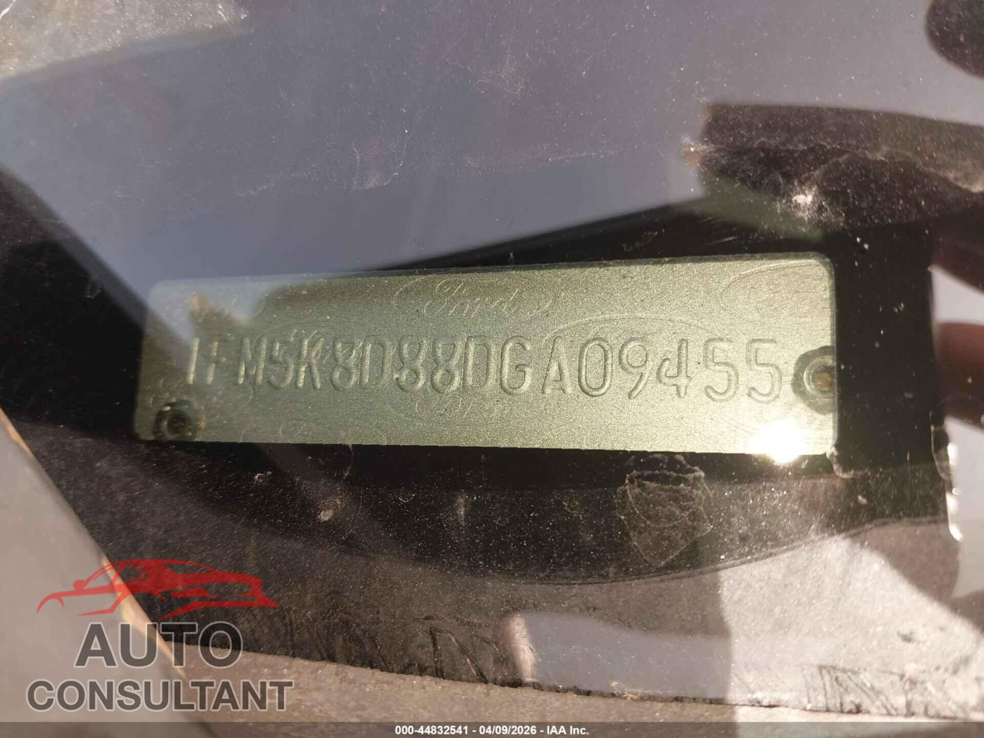 FORD EXPLORER 2013 - 1FM5K8D88DGA09455