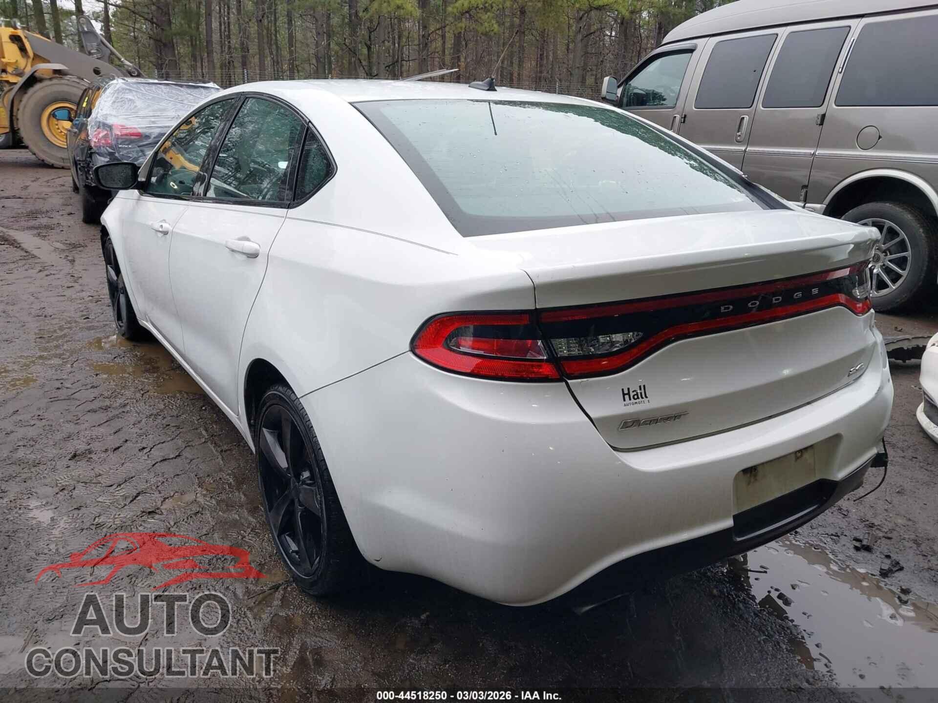 DODGE DART 2014 - 1C3CDFBB6ED866471