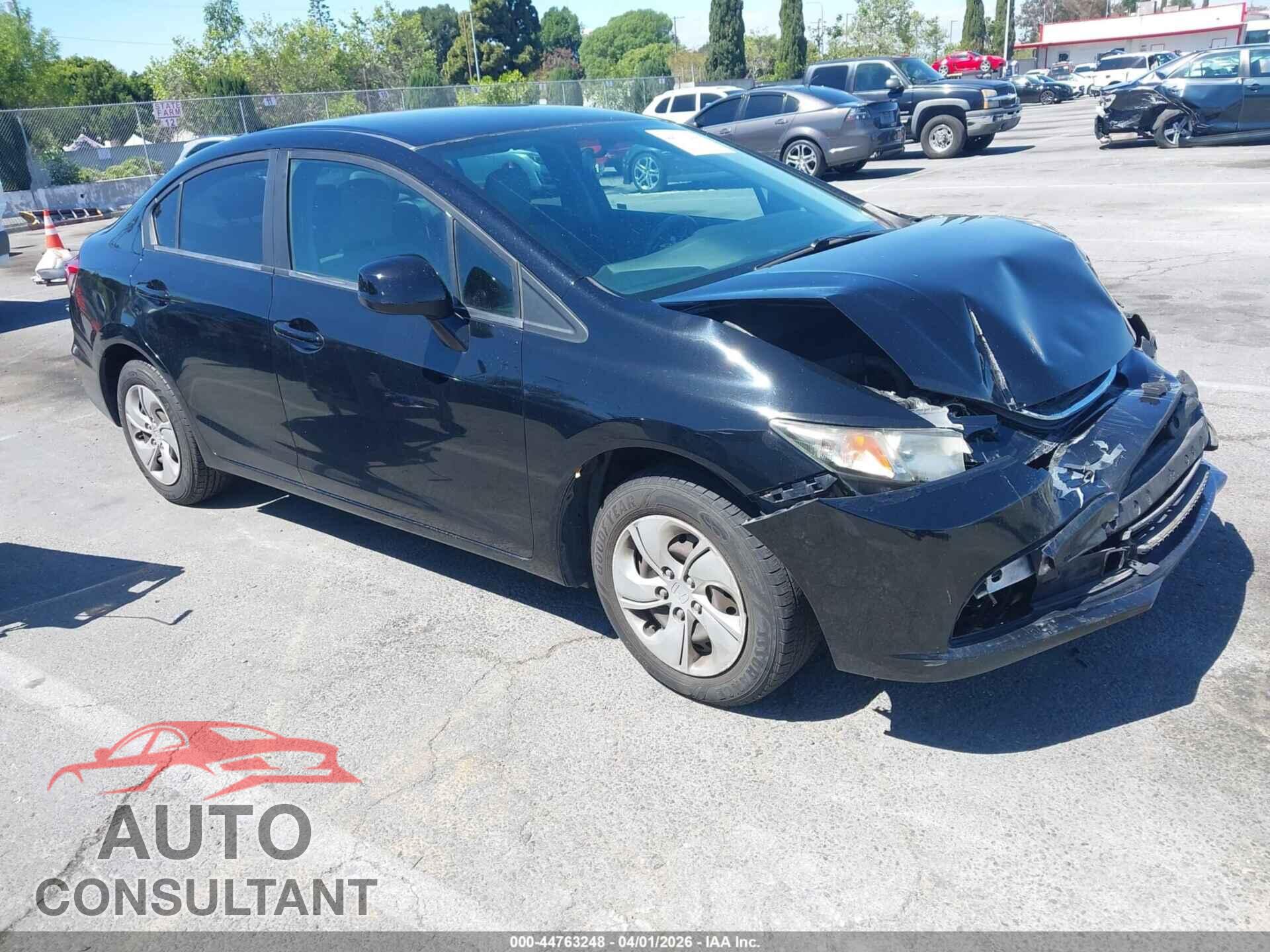 HONDA CIVIC 2013 - 19XFB2F5XDE267615
