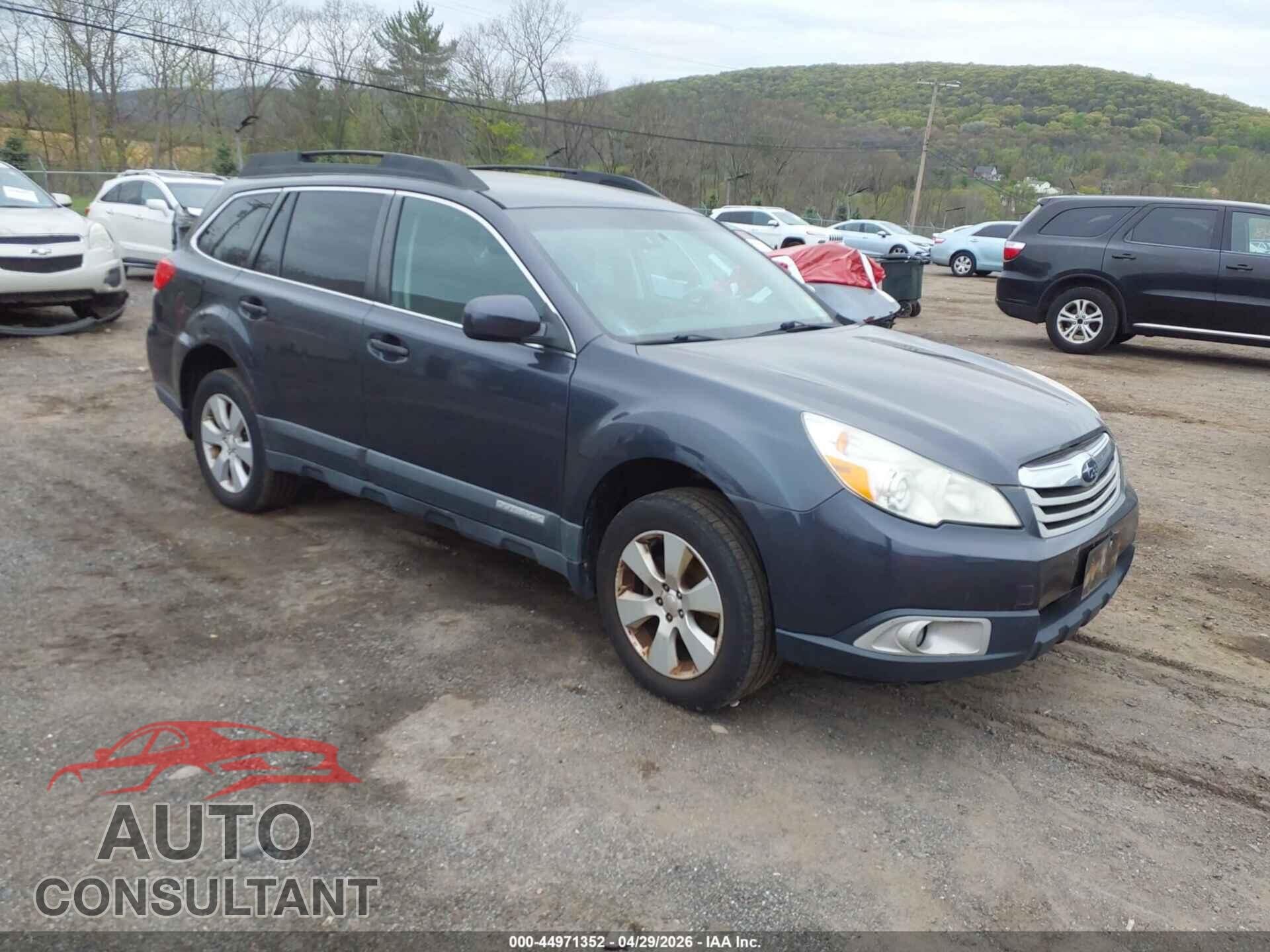 SUBARU OUTBACK 2011 - 4S4BRBCC9B3370294