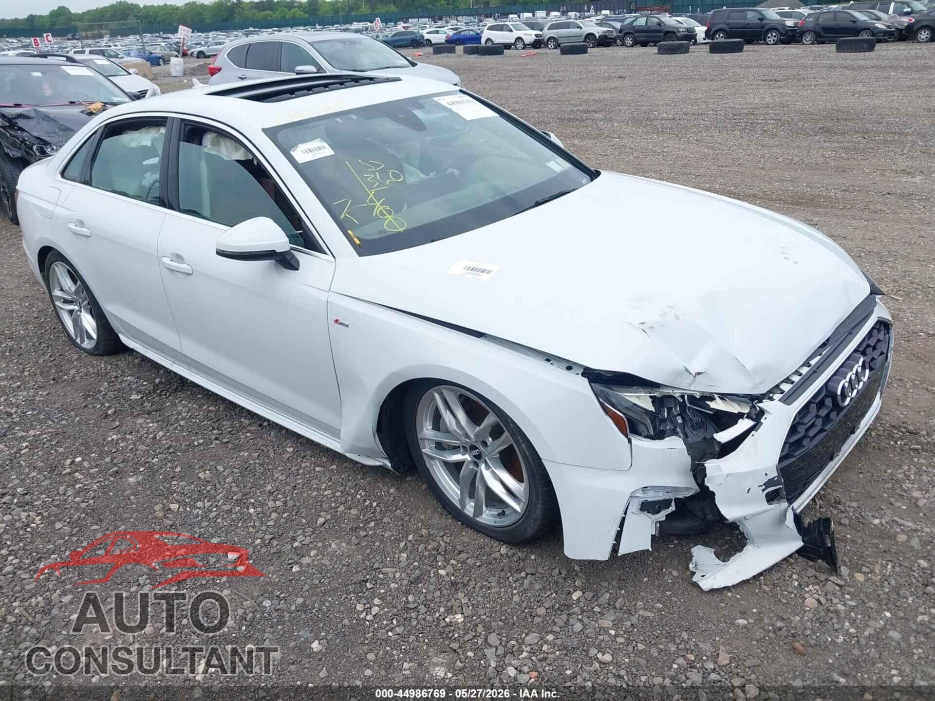 AUDI A4 2020 - WAUENAF41LA048299