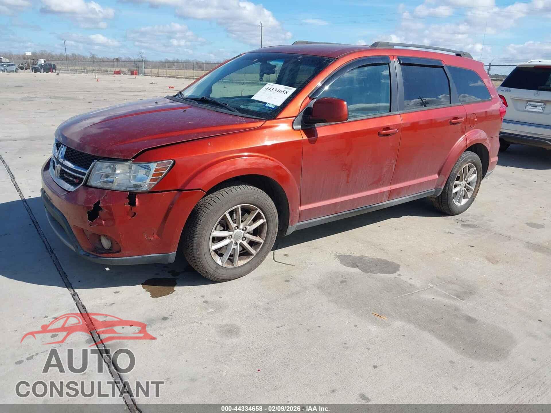 DODGE JOURNEY 2013 - 3C4PDCBB4DT541421