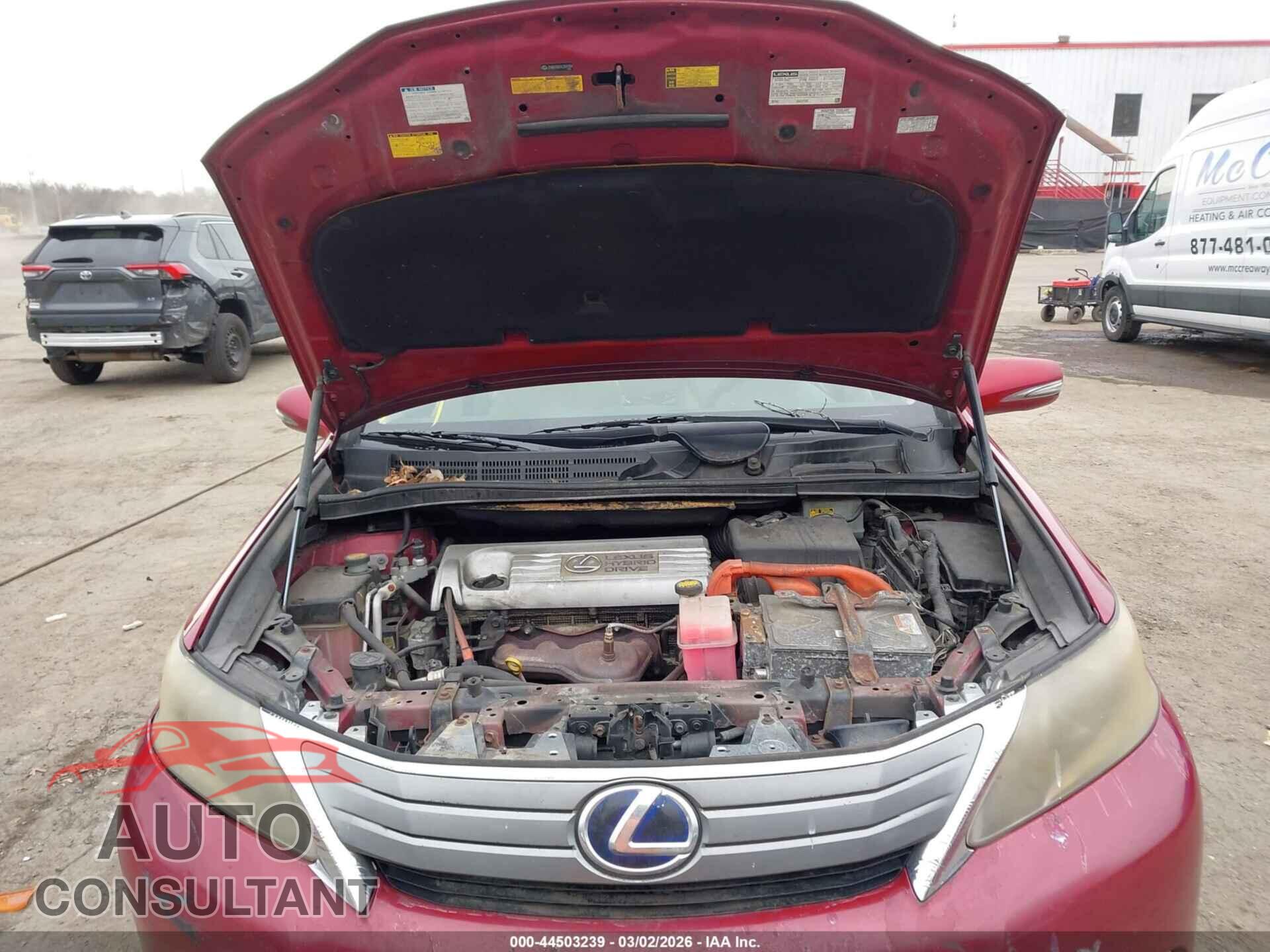 LEXUS HS 250H 2010 - JTHBB1BA0A2000888
