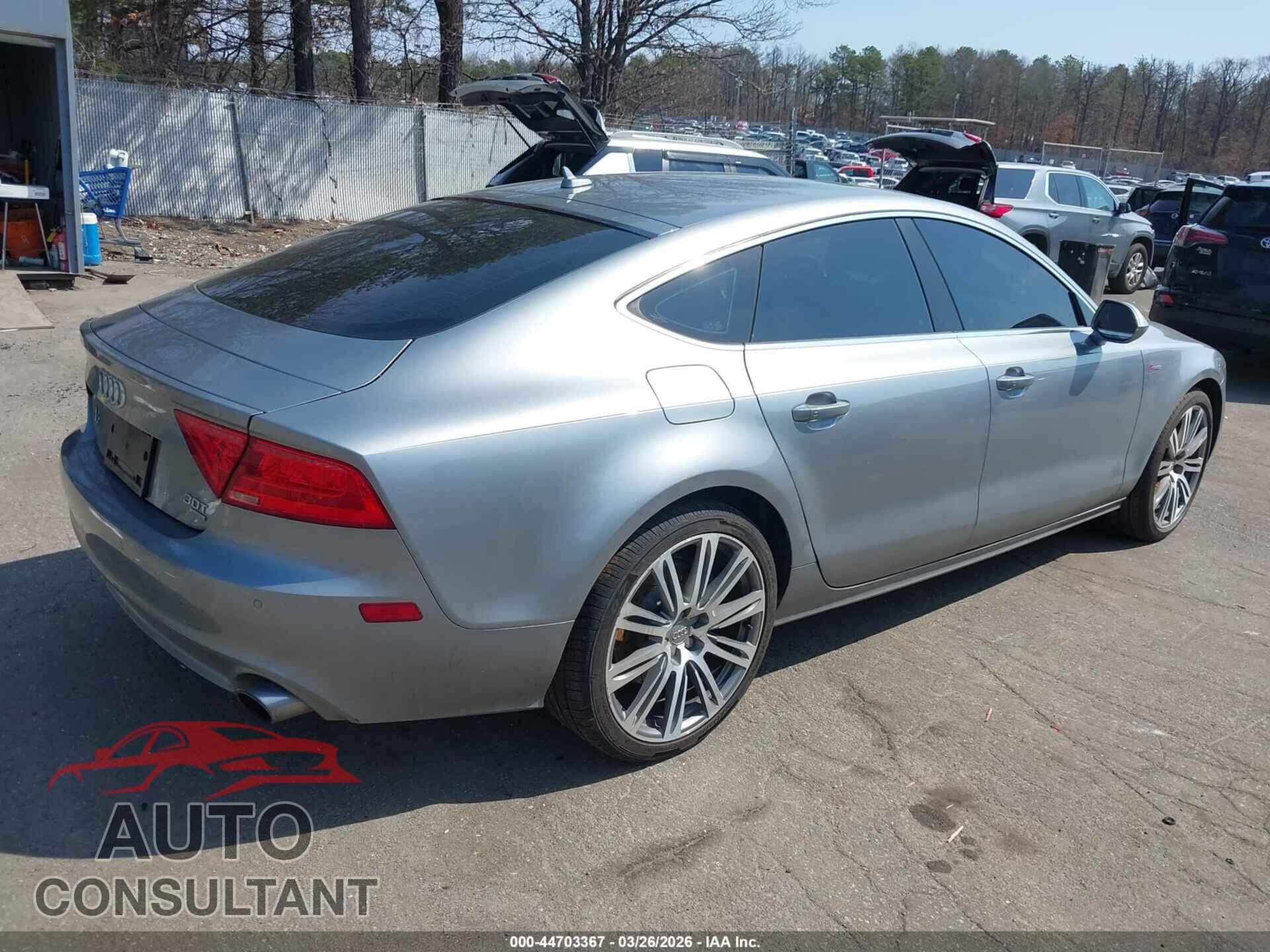 AUDI A7 2012 - WAUSGAFC5CN015917