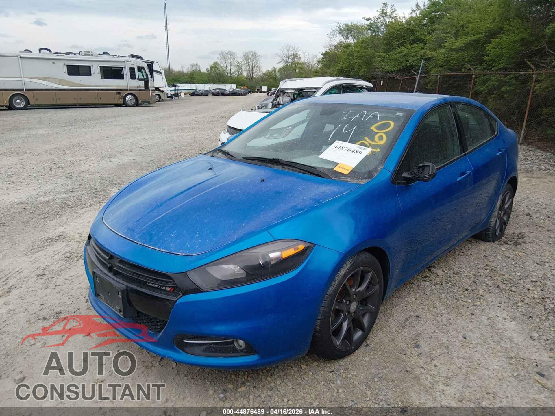 DODGE DART 2016 - 1C3CDFBB5GD518003