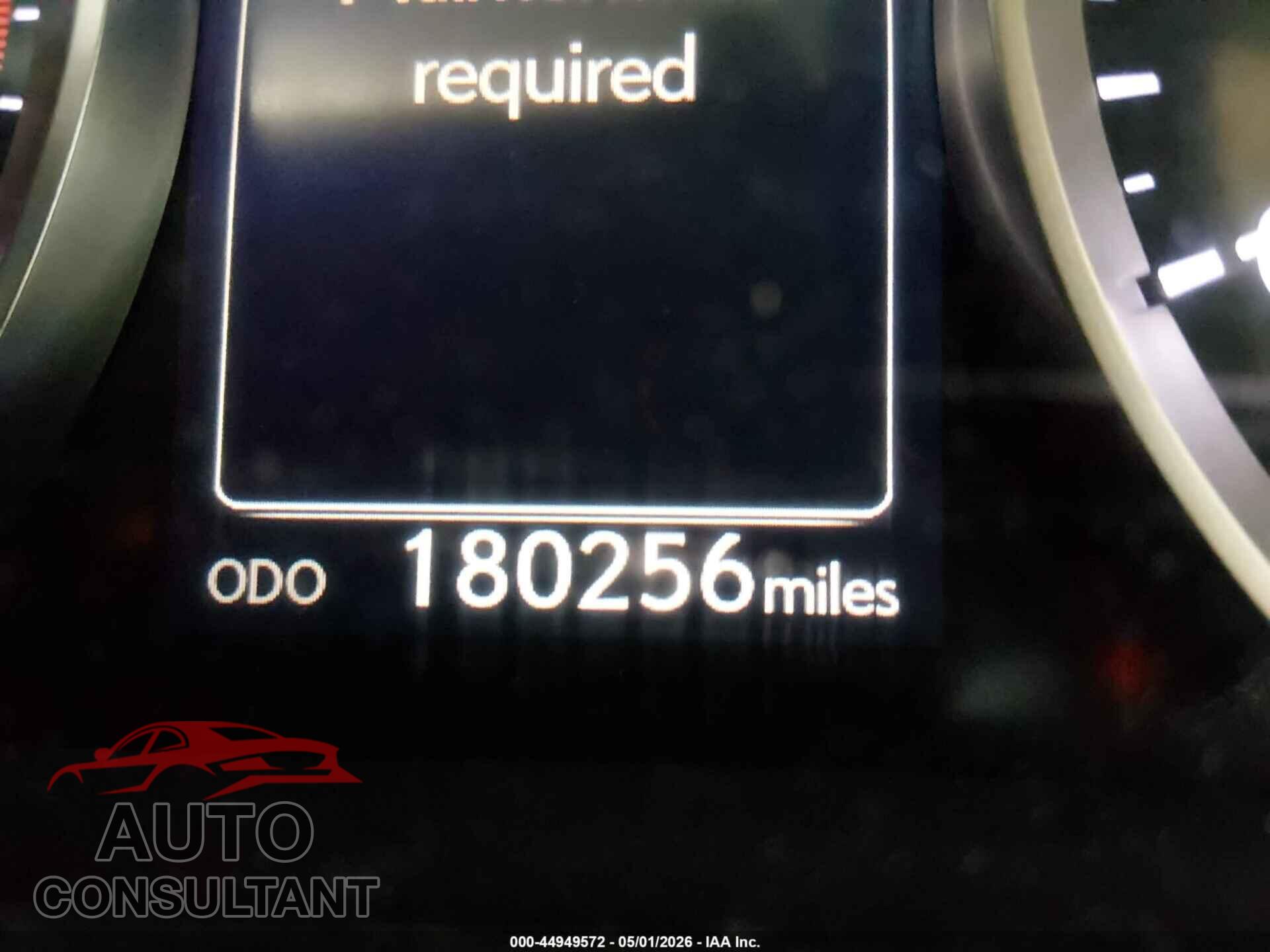 LEXUS IS 250 2015 - JTHBF1D27F5074812