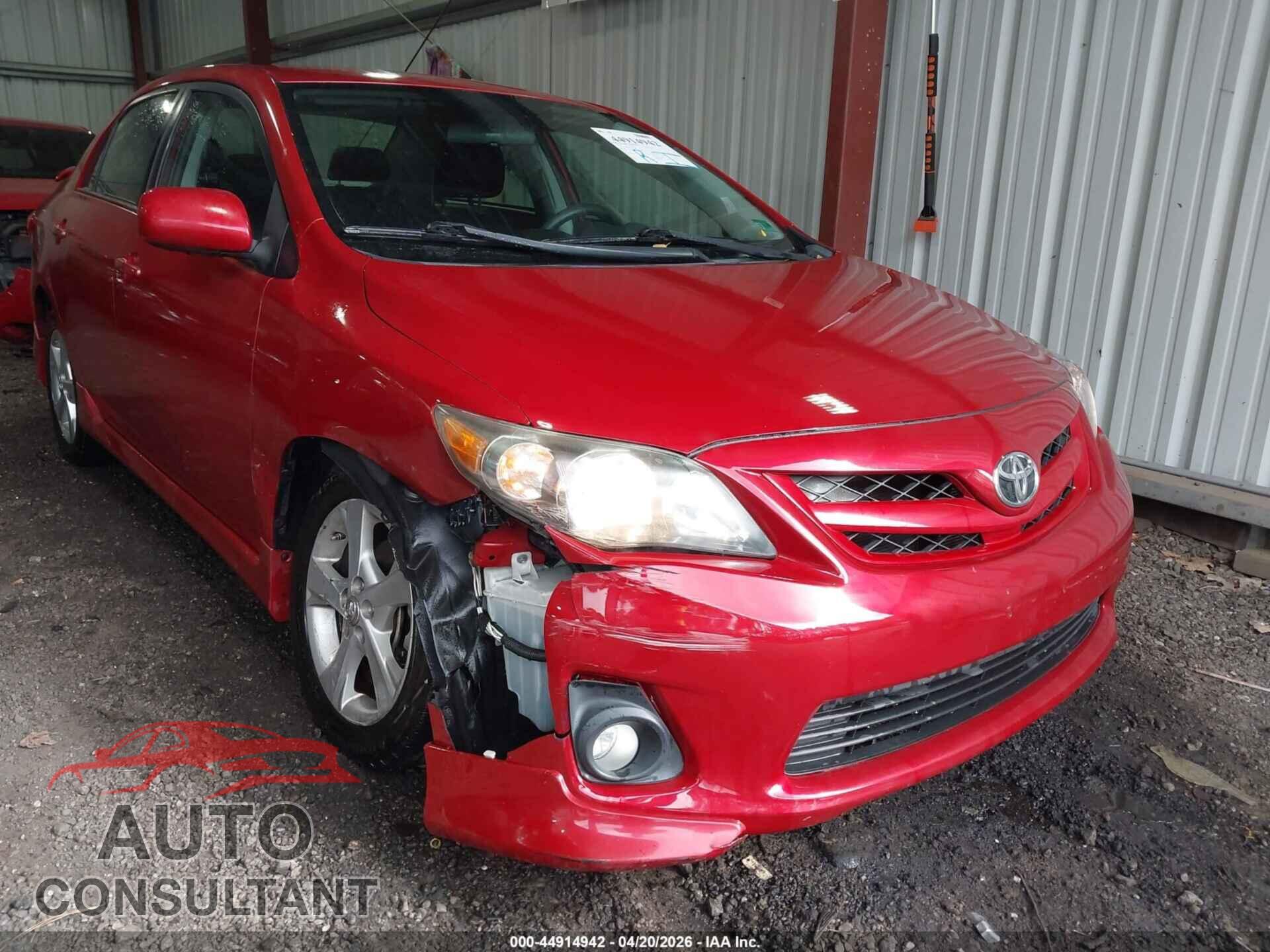 TOYOTA COROLLA 2012 - 2T1BU4EE2CC841014