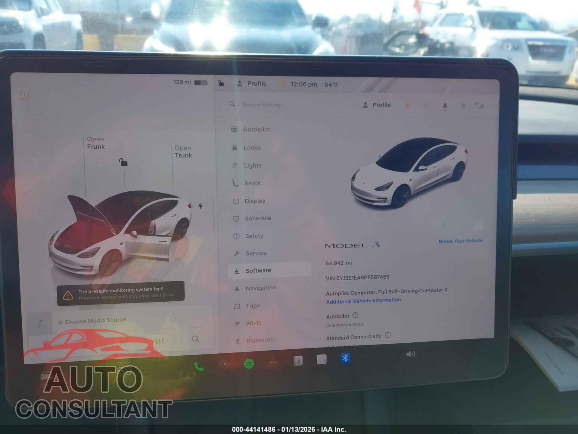 TESLA MODEL 3 2023 - 5YJ3E1EA9PF587459