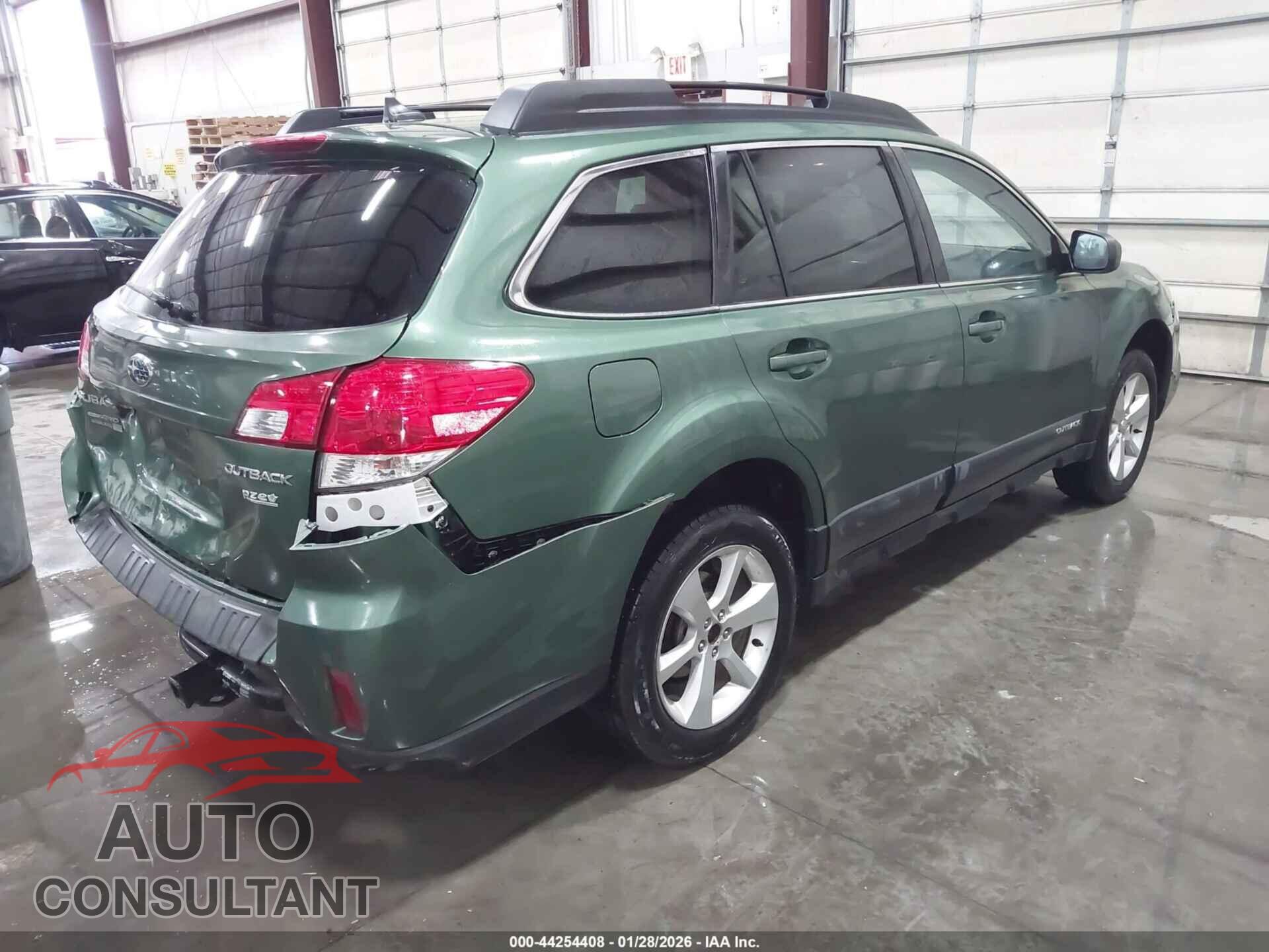 SUBARU OUTBACK 2014 - 4S4BRBCC4E3234854