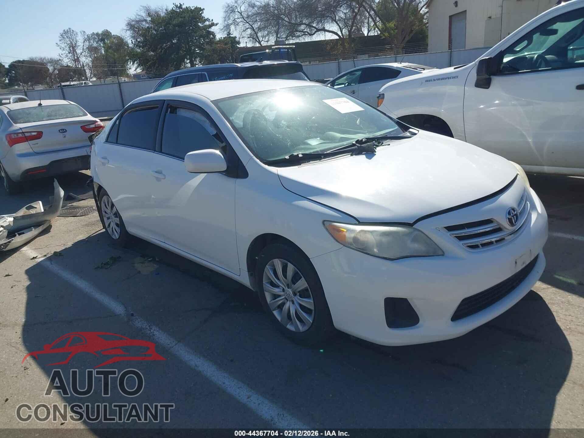 TOYOTA COROLLA 2013 - 5YFBU4EEXDP163968