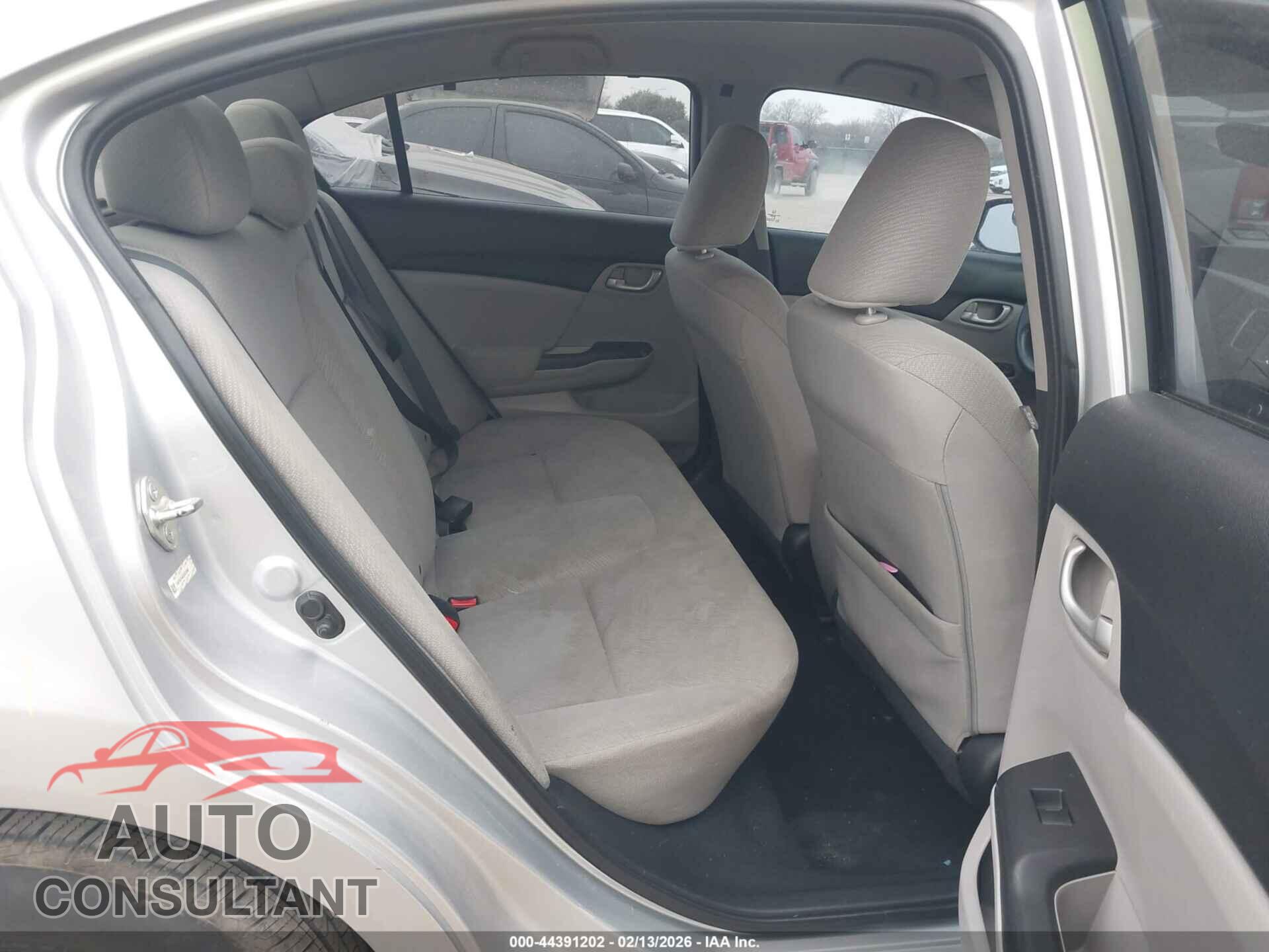 HONDA CIVIC 2013 - 19XFB2F54DE053980
