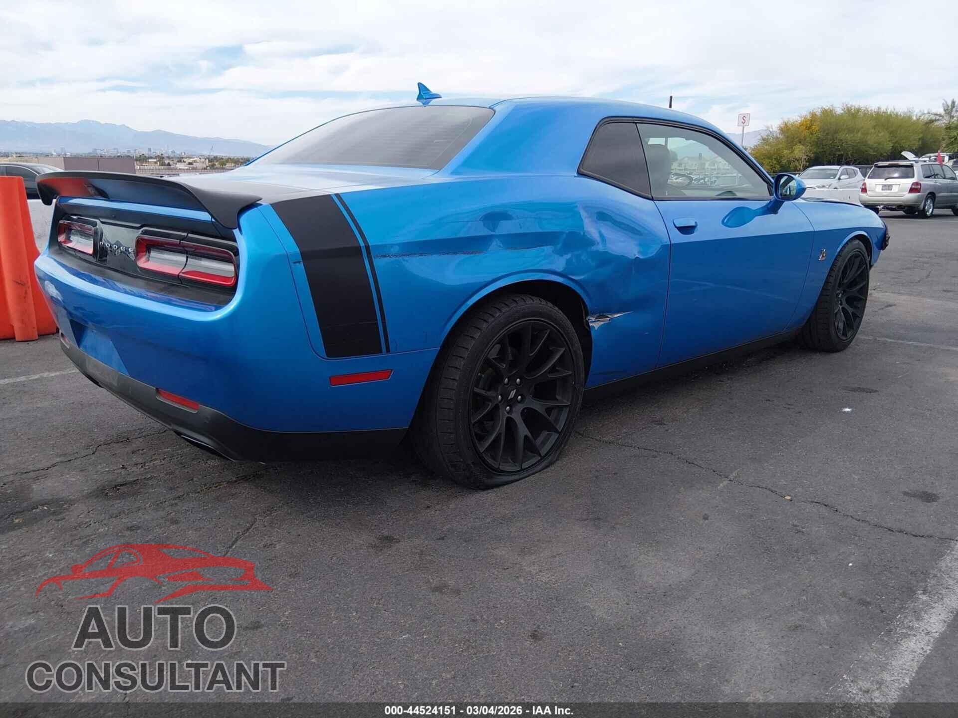 DODGE CHALLENGER 2019 - 2C3CDZFJ3KH719655