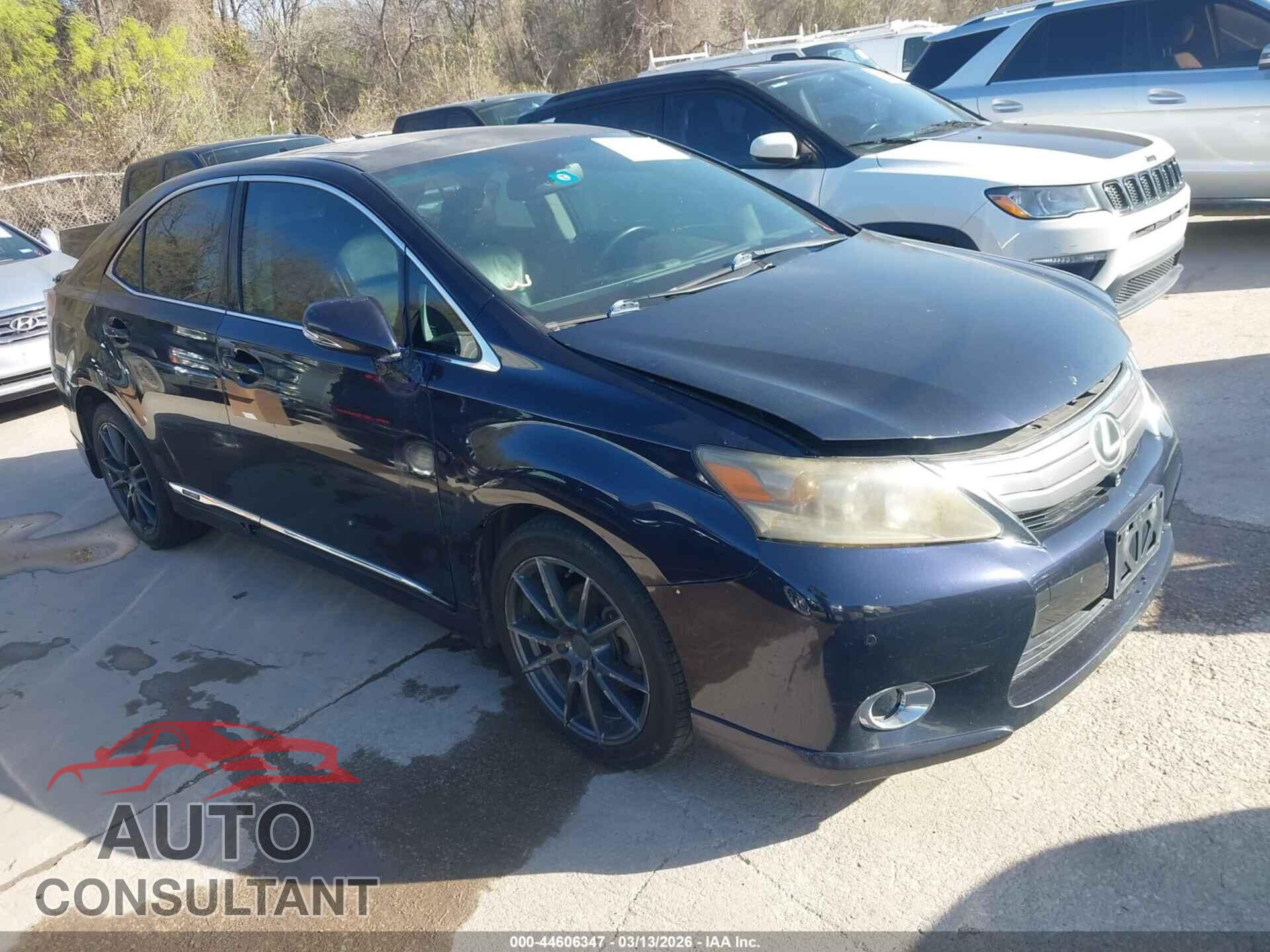 LEXUS HS 250H 2010 - JTHBB1BA8A2023951