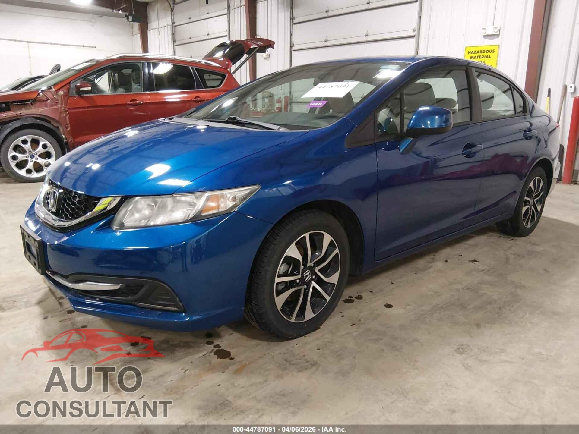 HONDA CIVIC 2013 - 19XFB2F80DE097727