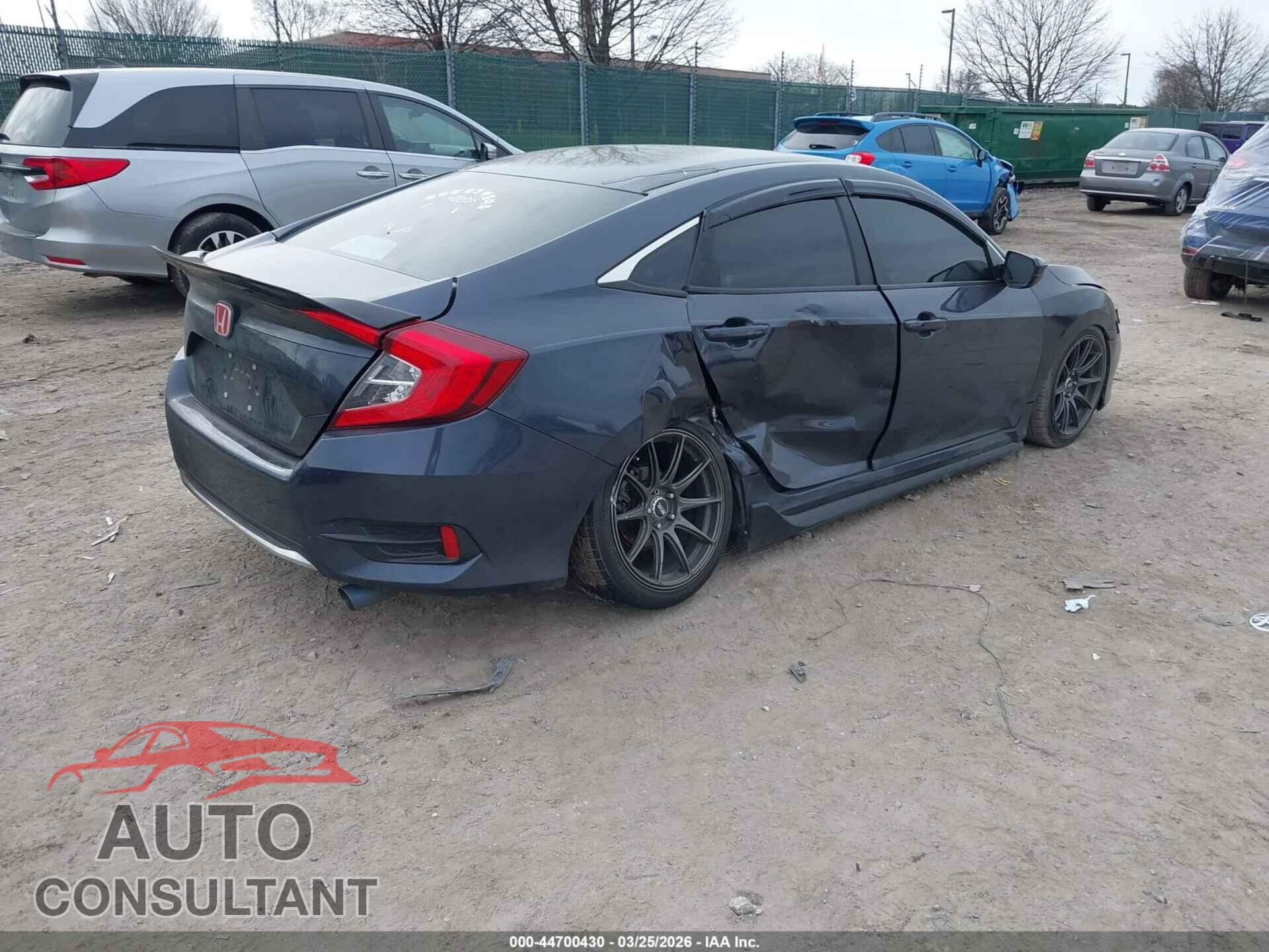 HONDA CIVIC 2019 - 2HGFC2F62KH553581