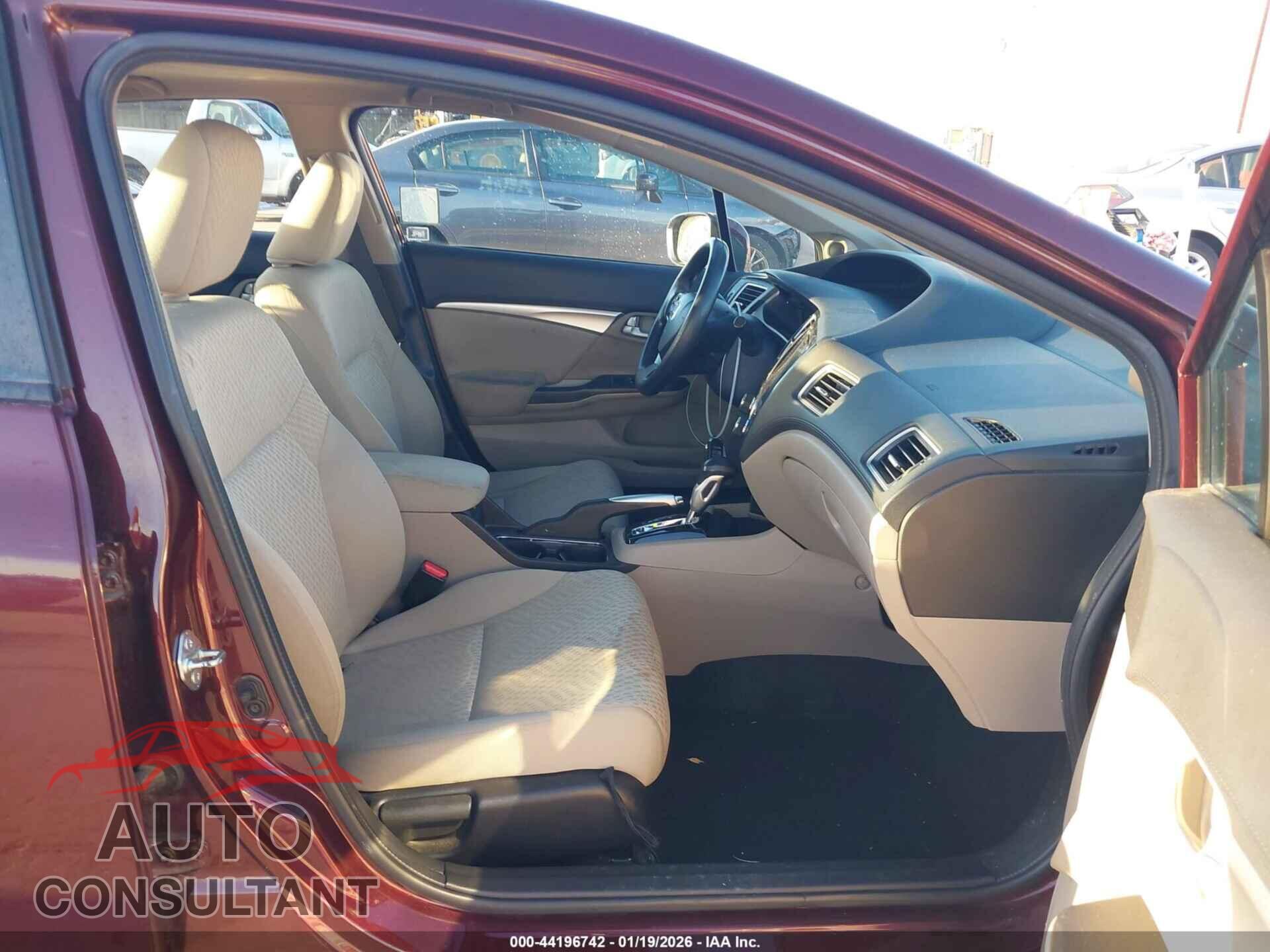 HONDA CIVIC 2014 - 19XFB2F80EE258241