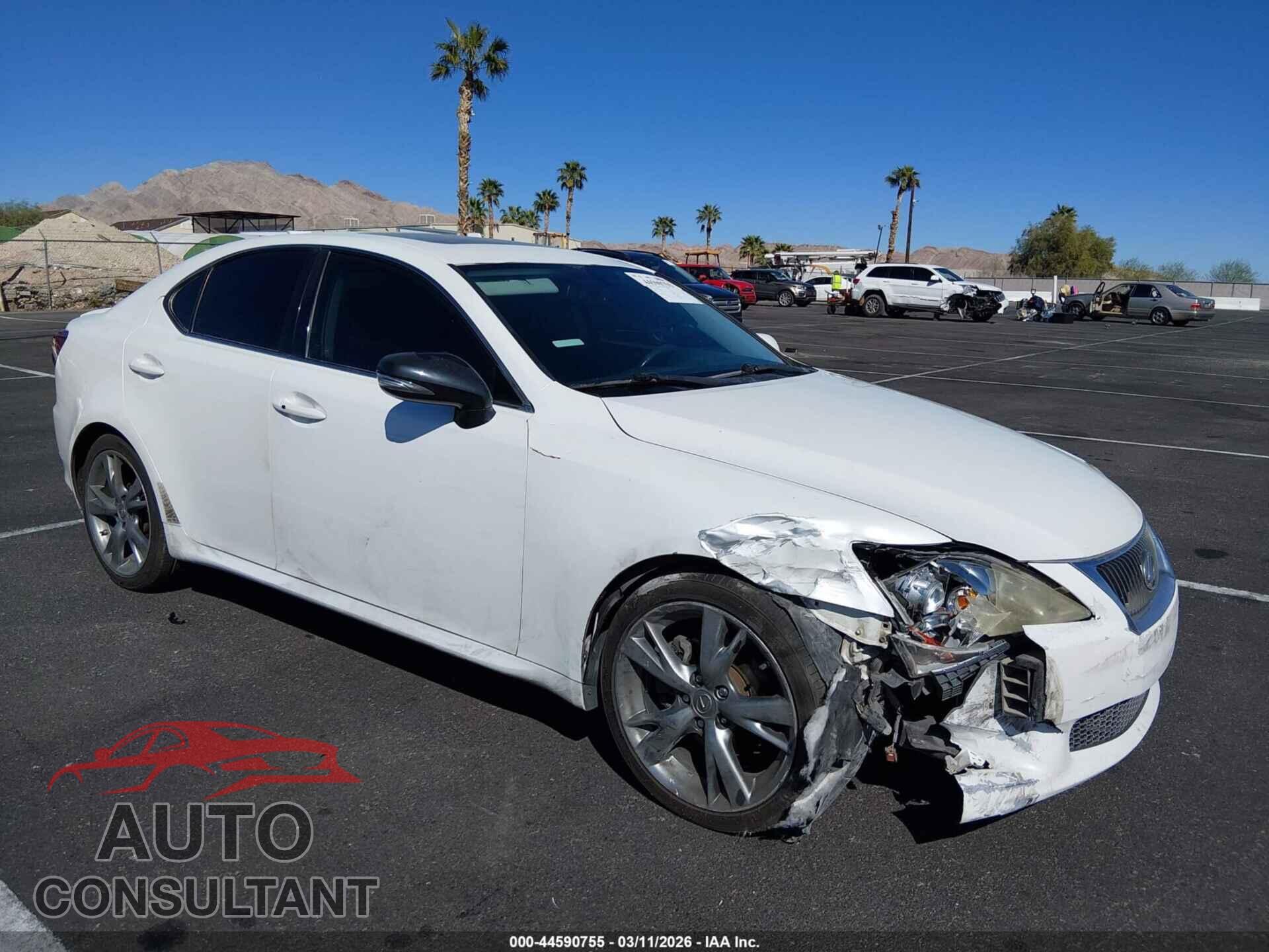 LEXUS IS 250 2010 - JTHBF5C26A5120230