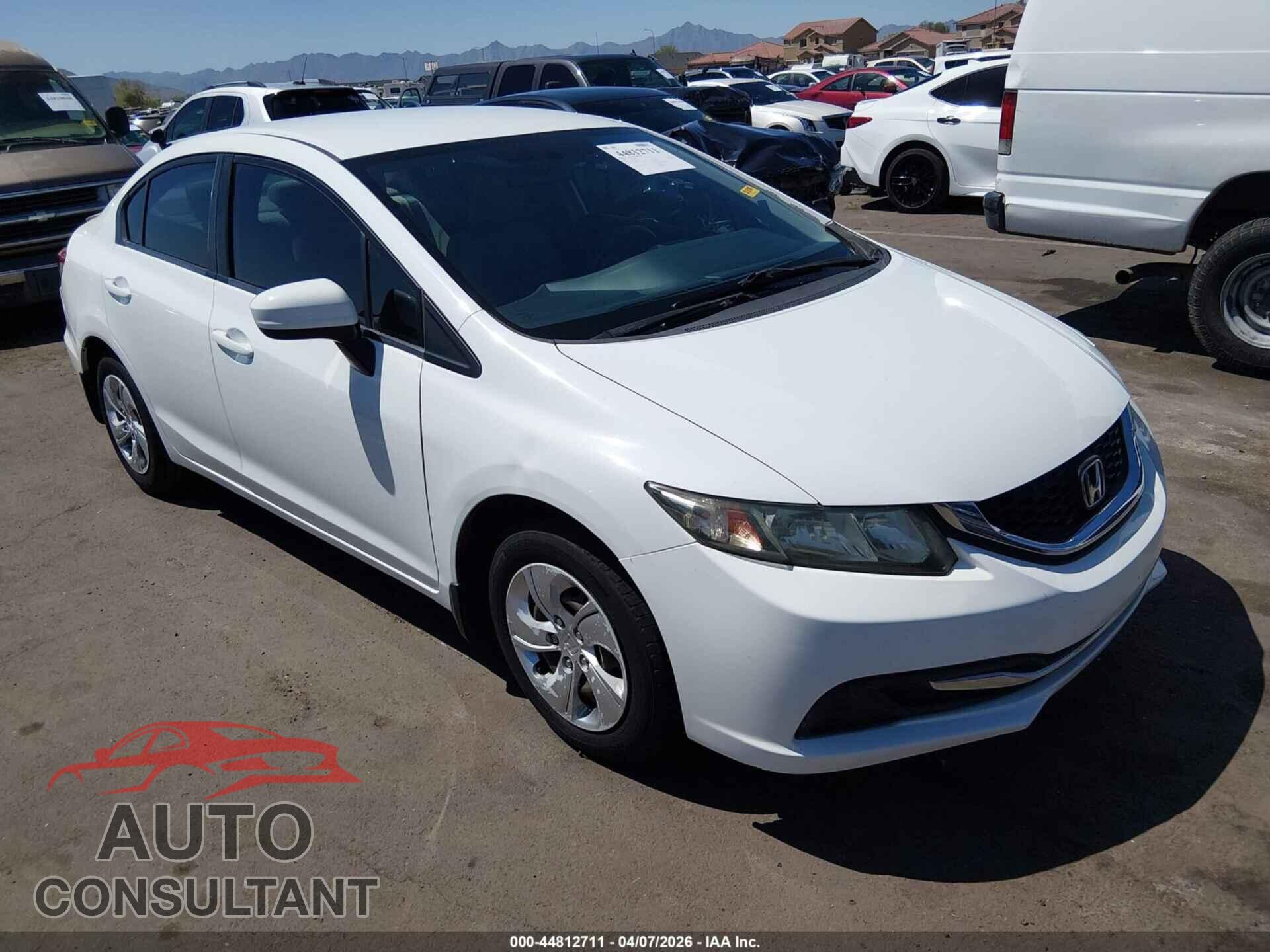 HONDA CIVIC 2014 - 19XFB2F5XEE064130