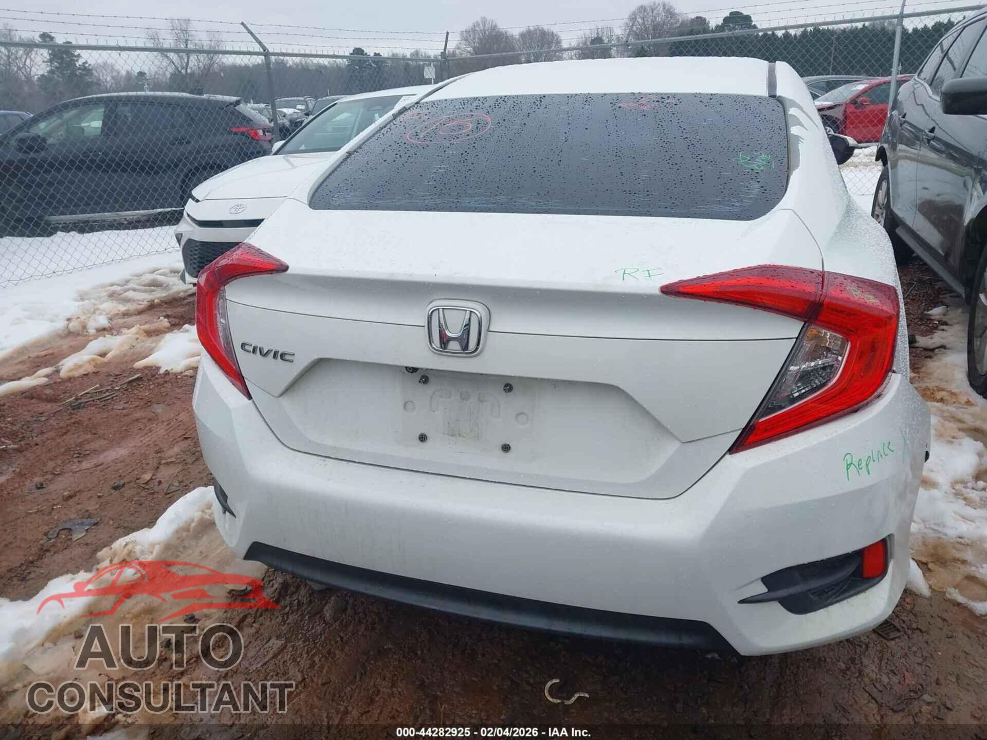 HONDA CIVIC 2016 - 19XFC2F55GE068859