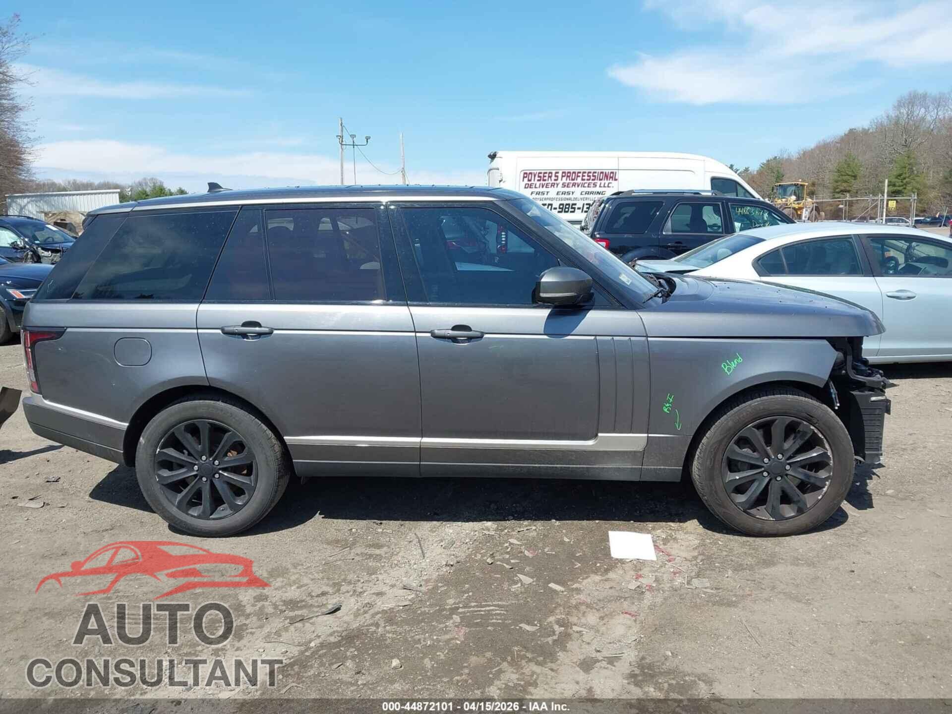 LAND ROVER RANGE ROVER 2016 - SALGS2VF2GA270989