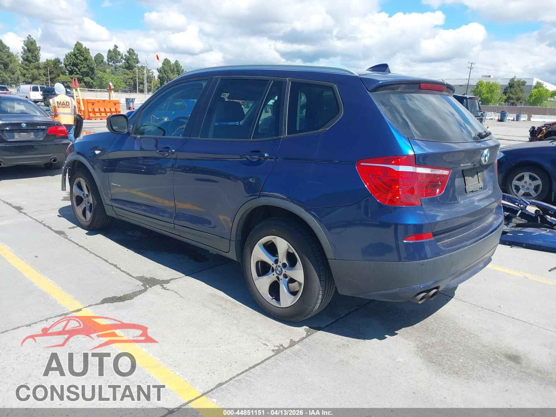 BMW X3 2012 - 5UXWX5C52CL717317