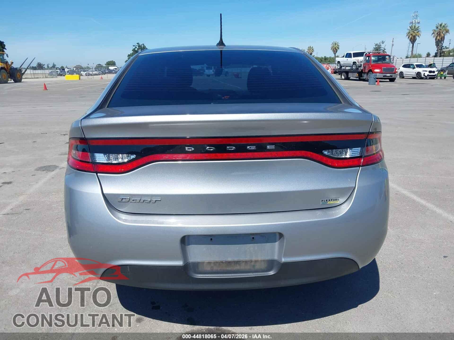 DODGE DART 2014 - 1C3CDFAA1ED883574