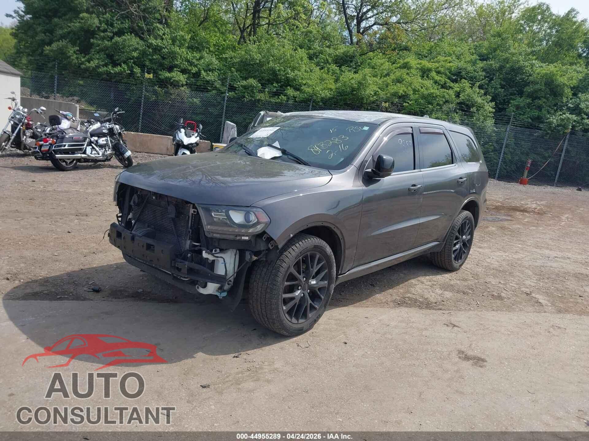DODGE DURANGO 2015 - 1C4RDJDGXFC843283