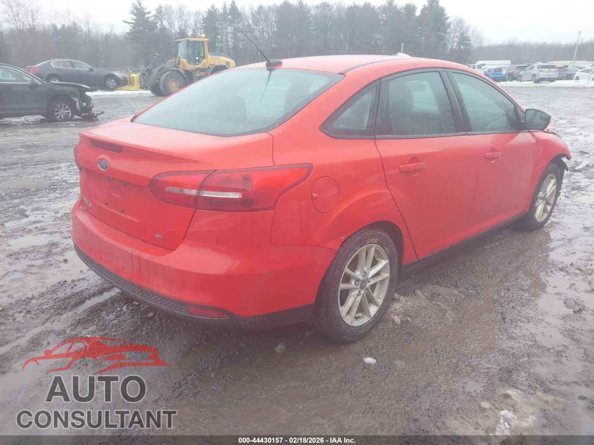 FORD FOCUS 2016 - 1FADP3F29GL396709