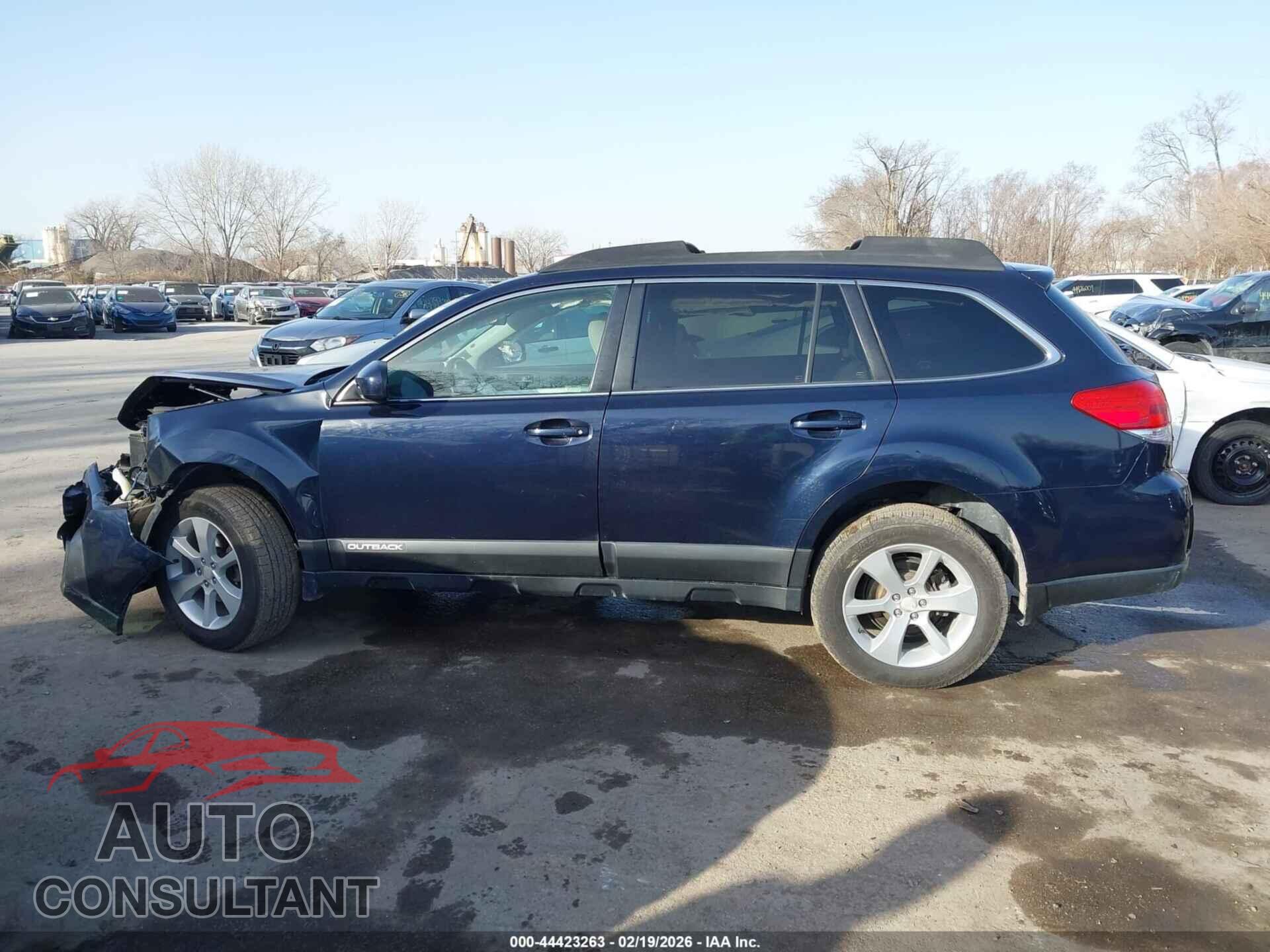 SUBARU OUTBACK 2013 - 4S4BRCCC5D3285039