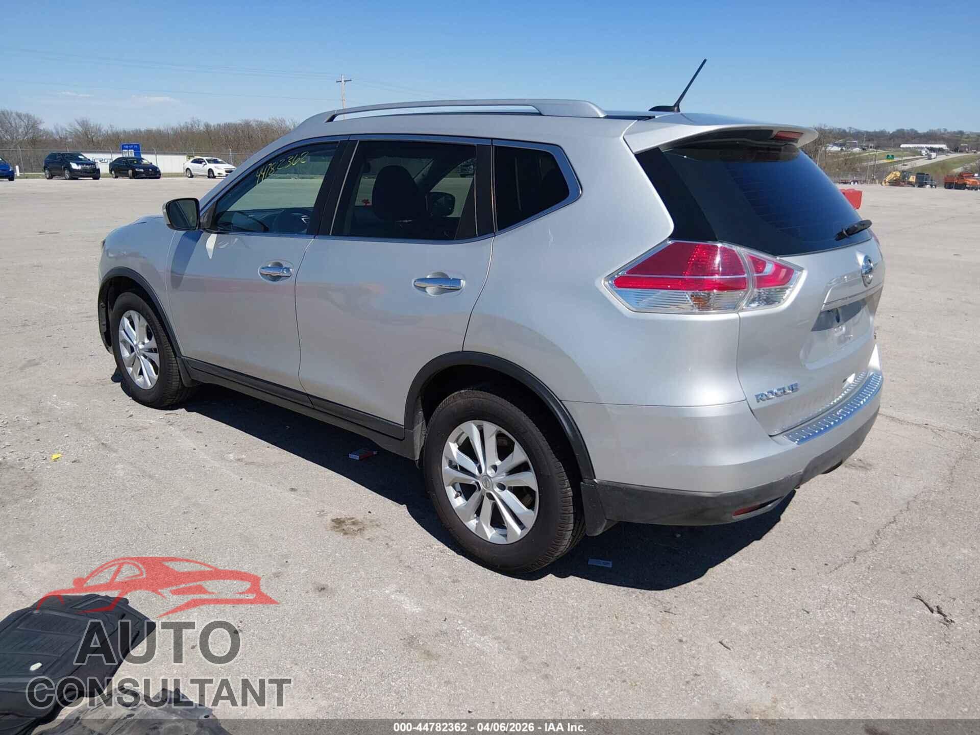 NISSAN ROGUE 2015 - KNMAT2MV4FP548208