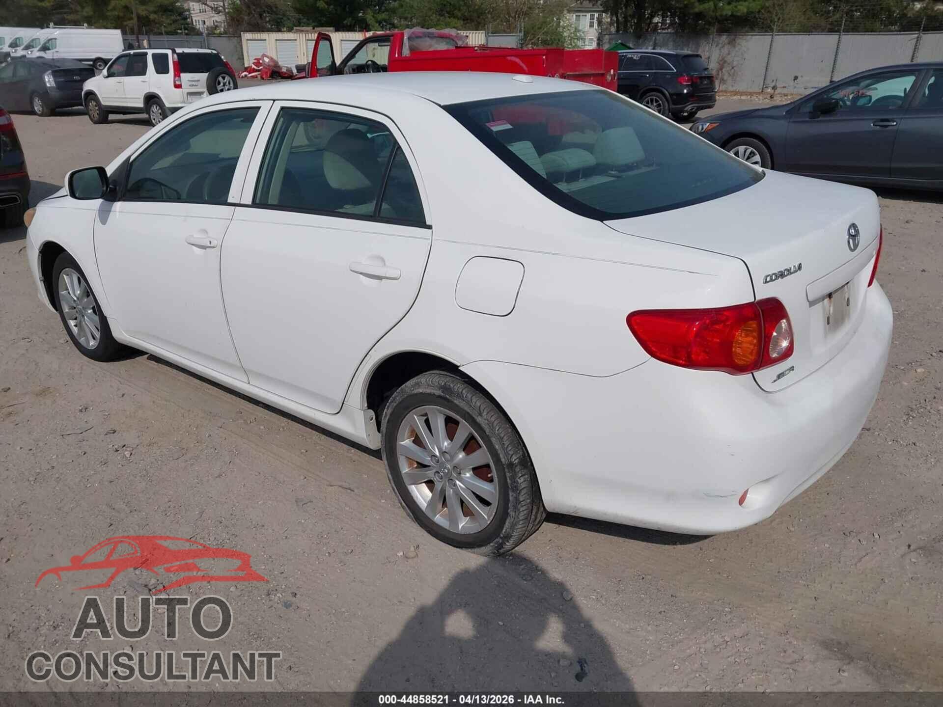 TOYOTA COROLLA 2009 - JTDBL40E799074530