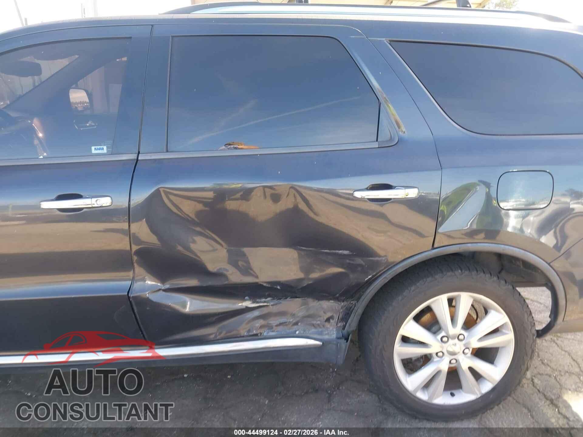DODGE DURANGO 2013 - 1C4RDHDGXDC598071