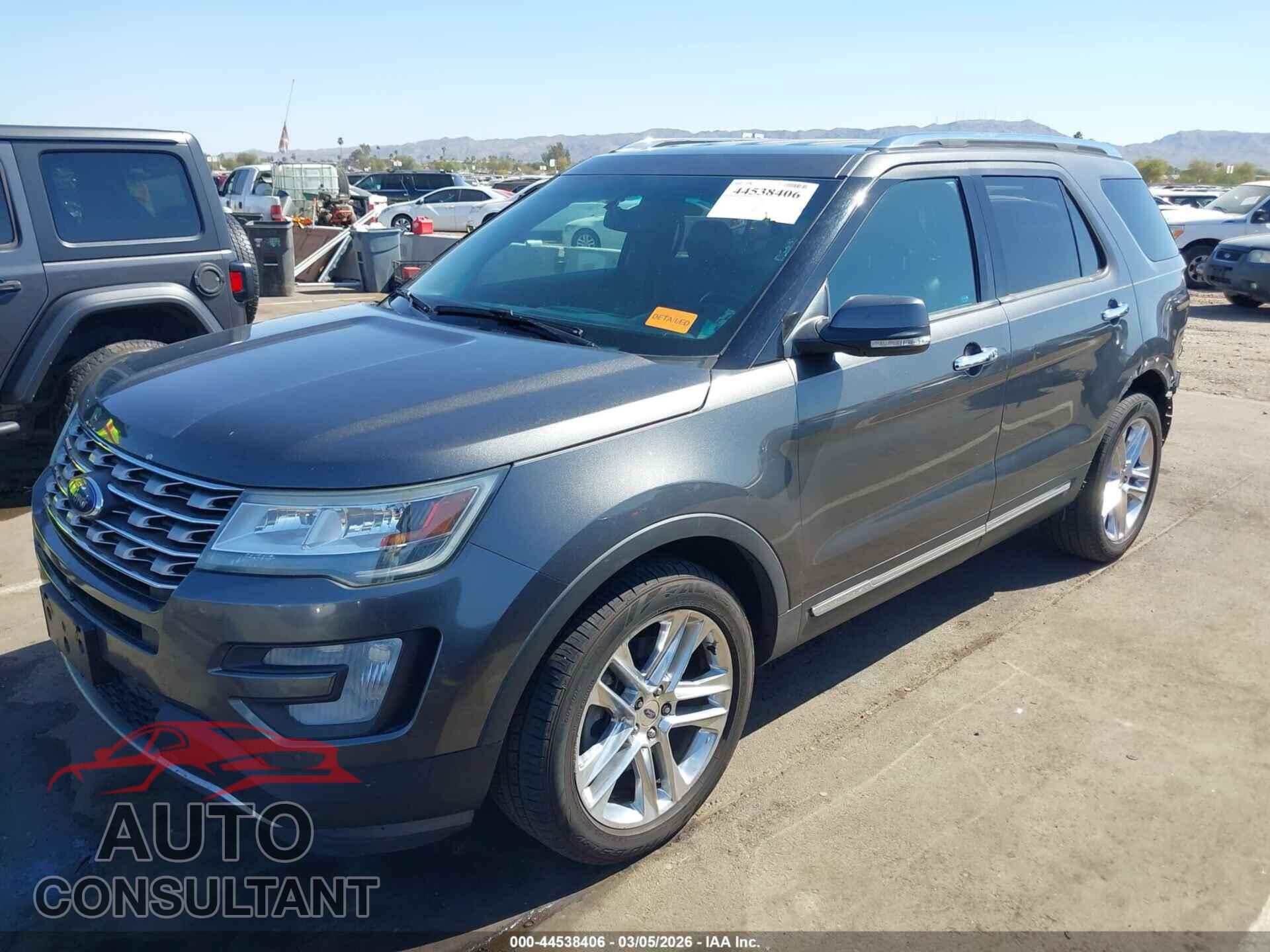 FORD EXPLORER 2016 - 1FM5K7F86GGB72004