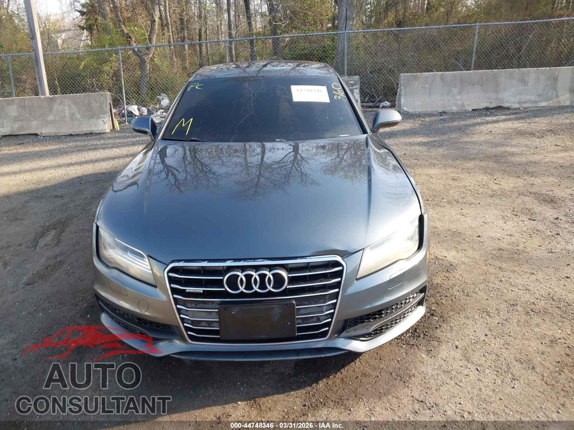 AUDI A7 2013 - WAU2GAFC1DN081043