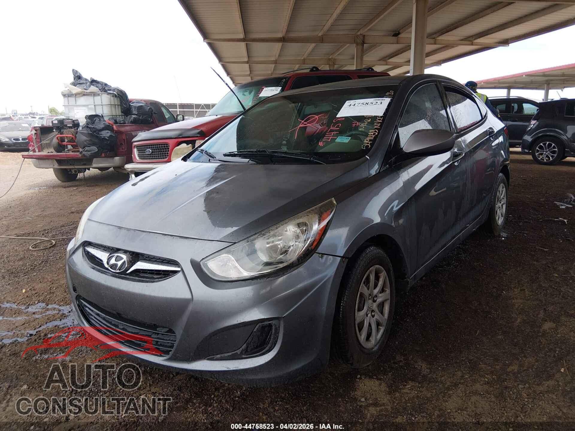 HYUNDAI ACCENT 2013 - KMHCT4AE1DU549433