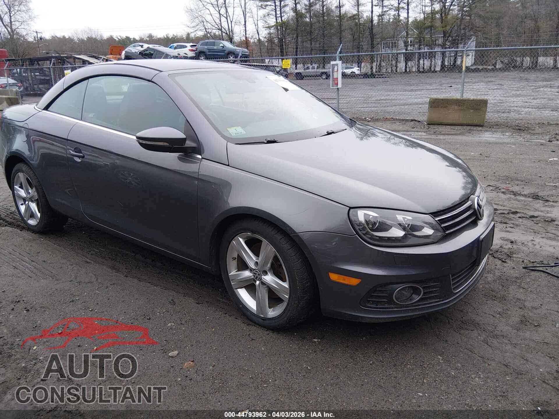 VOLKSWAGEN EOS 2012 - WVWFW7AH2CV018366