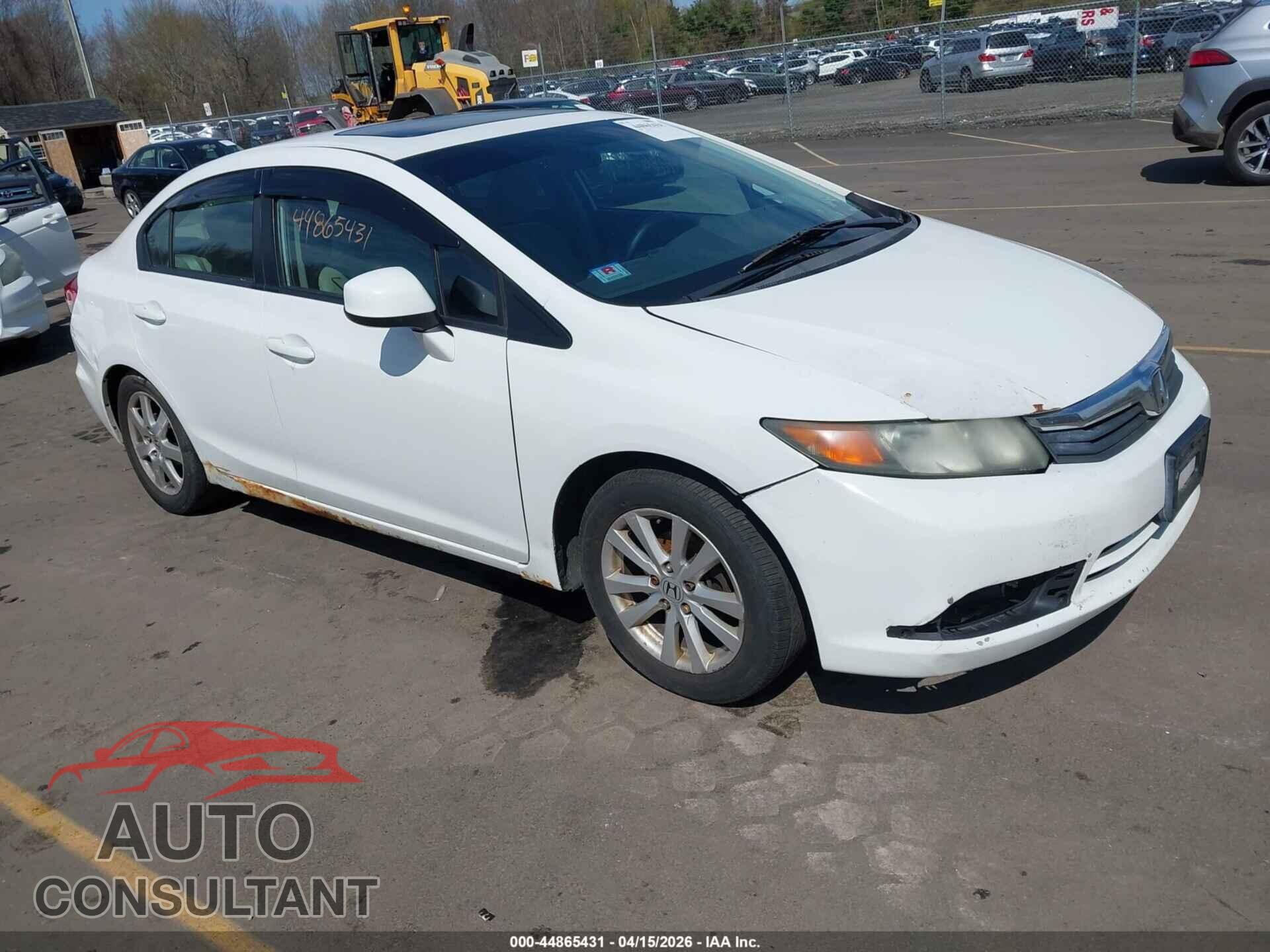 HONDA CIVIC 2012 - 2HGFB2F89CH545712