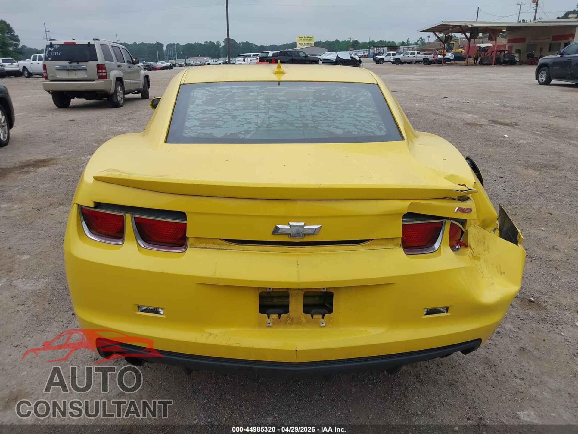 CHEVROLET CAMARO 2013 - 2G1FB1E36D9154603