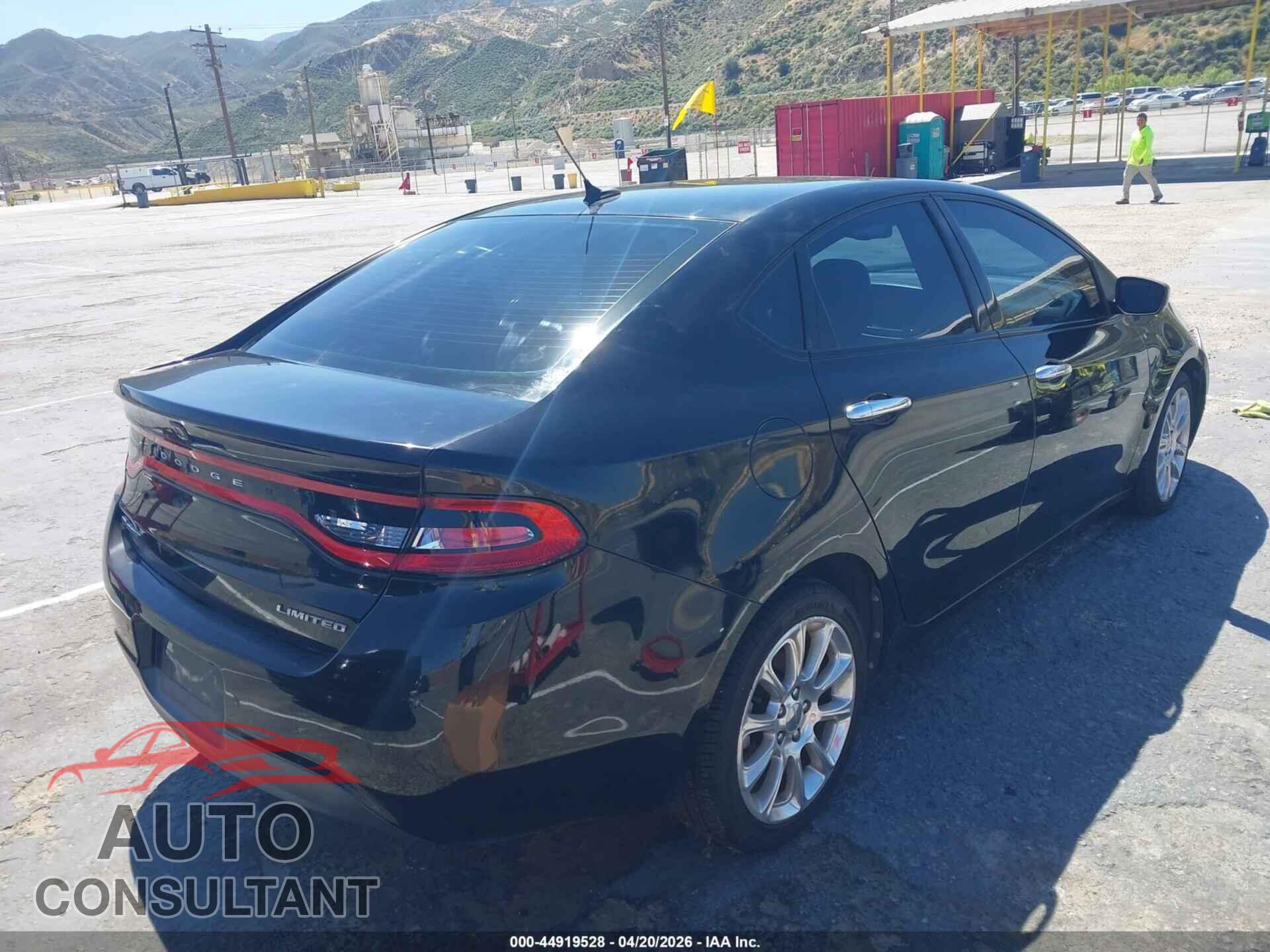 DODGE DART 2013 - 1C3CDFCA0DD132476