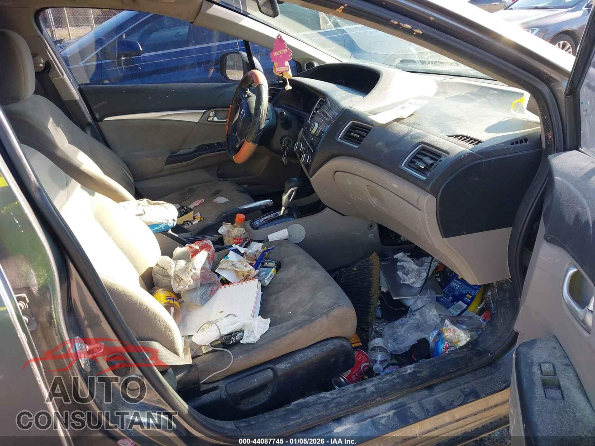 HONDA CIVIC 2013 - 19XFB2F82DE054376