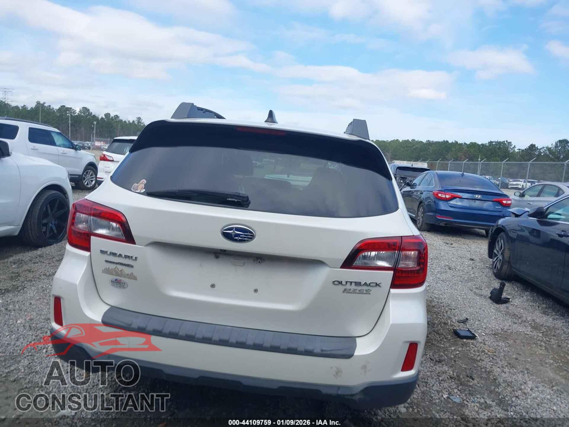 SUBARU OUTBACK 2017 - 4S4BSAFC7H3430334