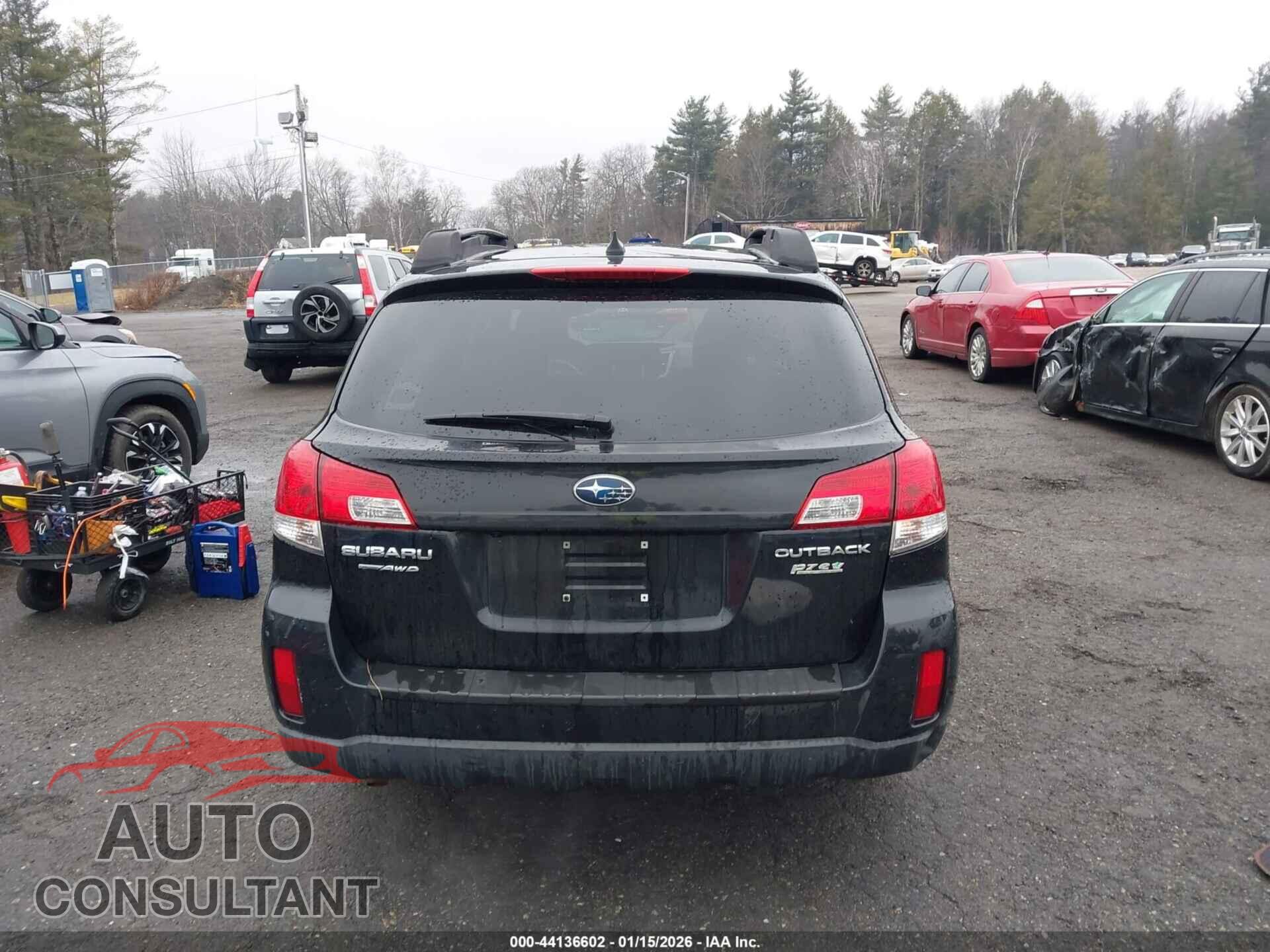 SUBARU OUTBACK 2013 - 4S4BRBSC0D3206694