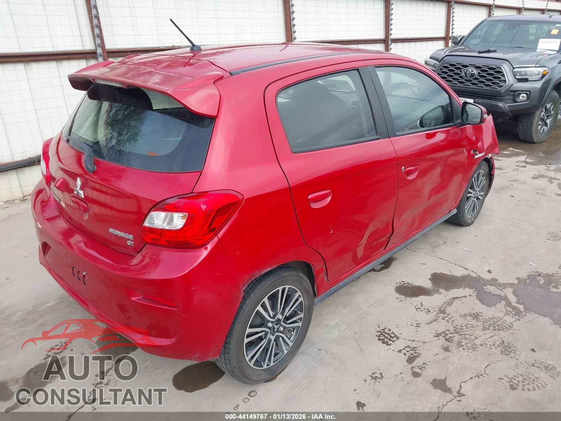 MITSUBISHI MIRAGE 2017 - ML32A5HJ7HH005308