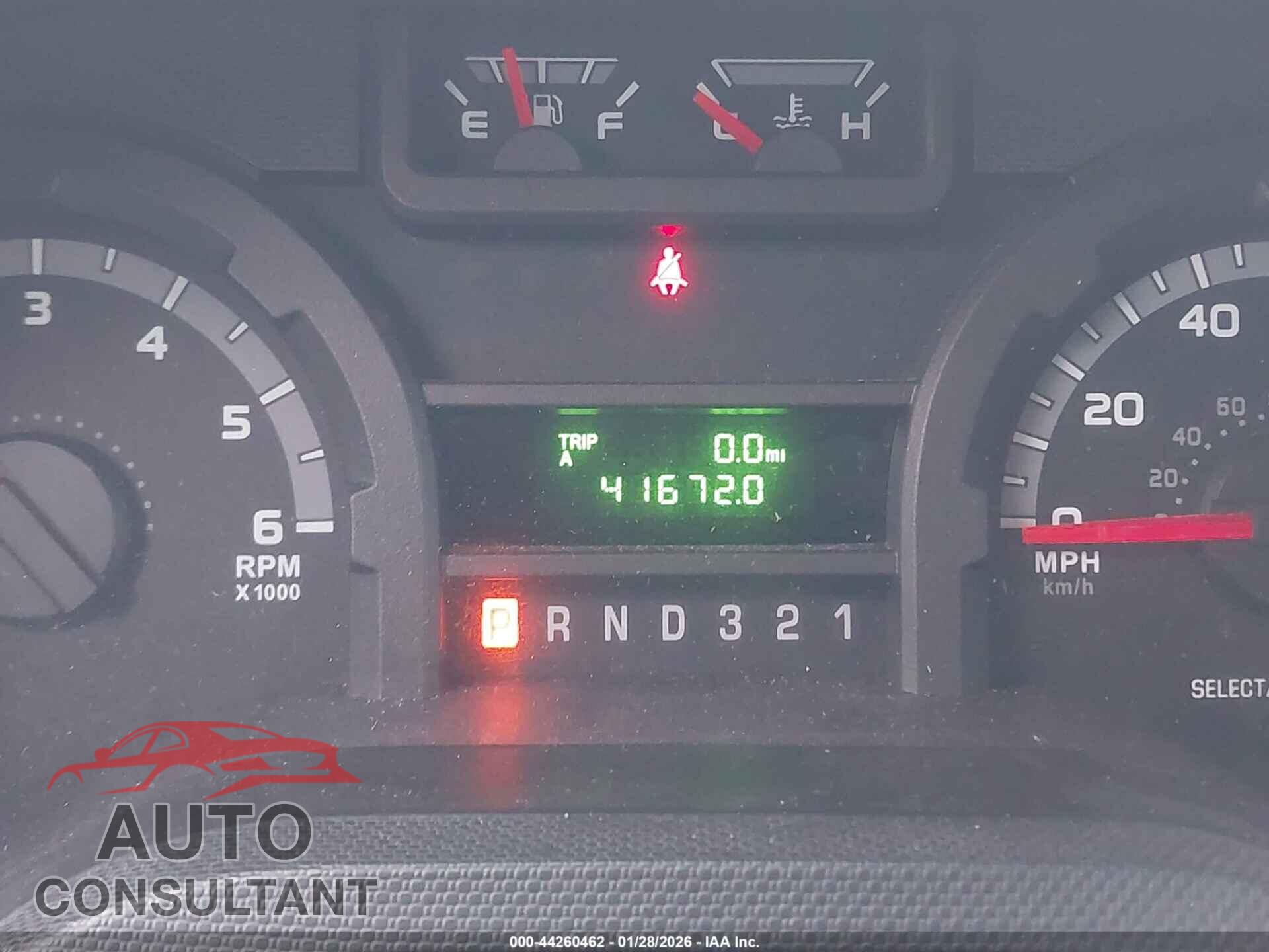 FORD E-350 CUTAWAY 2009 - 1FDEE35L89DA21238