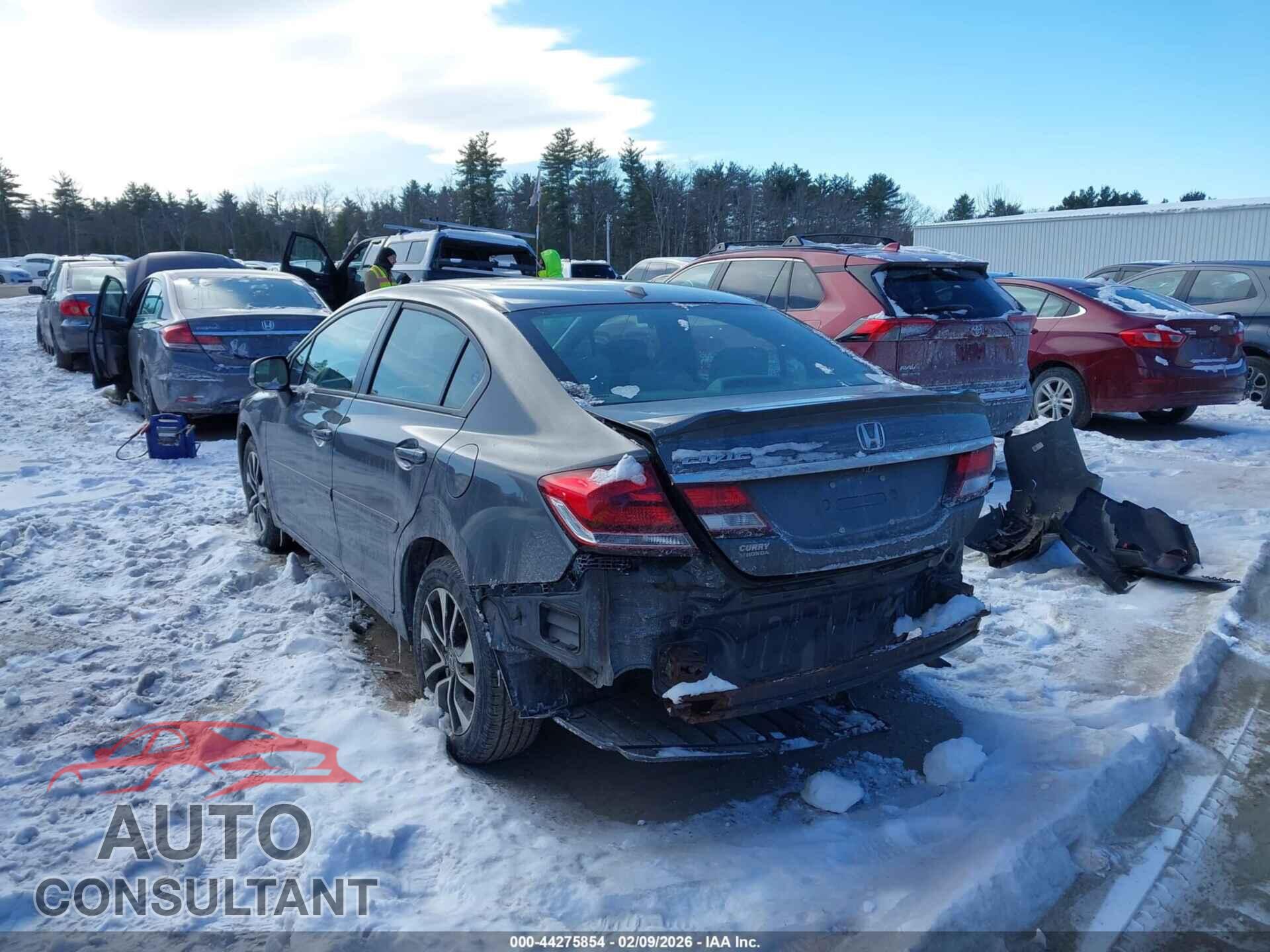 HONDA CIVIC 2013 - 2HGFB2F99DH512008